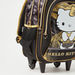 Hello Kitty Printed Trolley Backpack with Retractable Handle - 16 inches-Trolleys-thumbnail-2