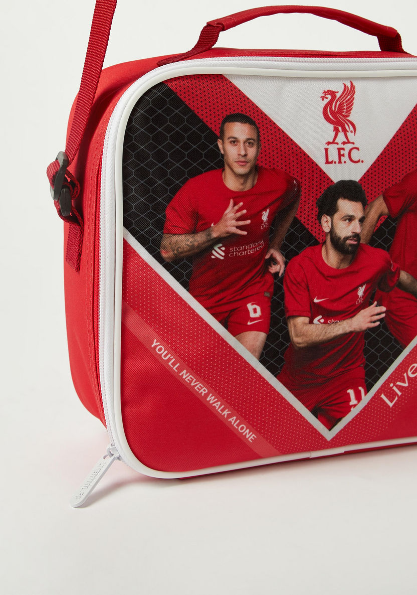 Liverpool Printed Lunch Bag with Adjustable Shoulder Strap-Lunch Bags-image-2