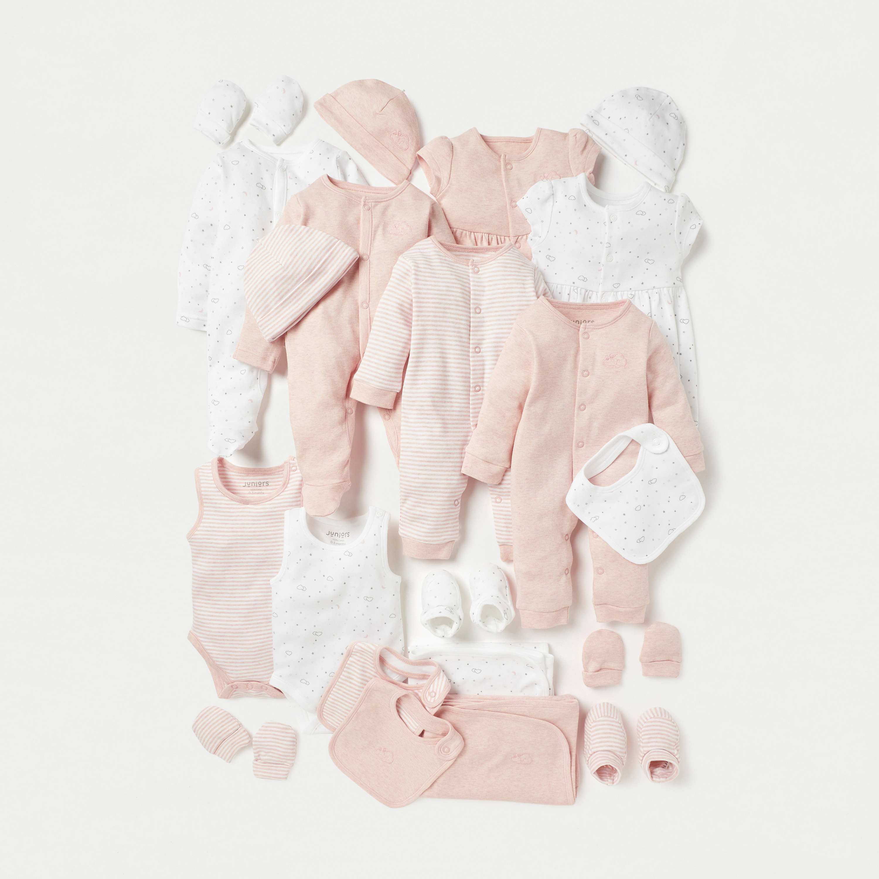 Juniors 2-Piece Assorted Receiving Blanket Set - 70x70 cm-baby-nursery-blanketsandswaddles-receivingblankets-image-4