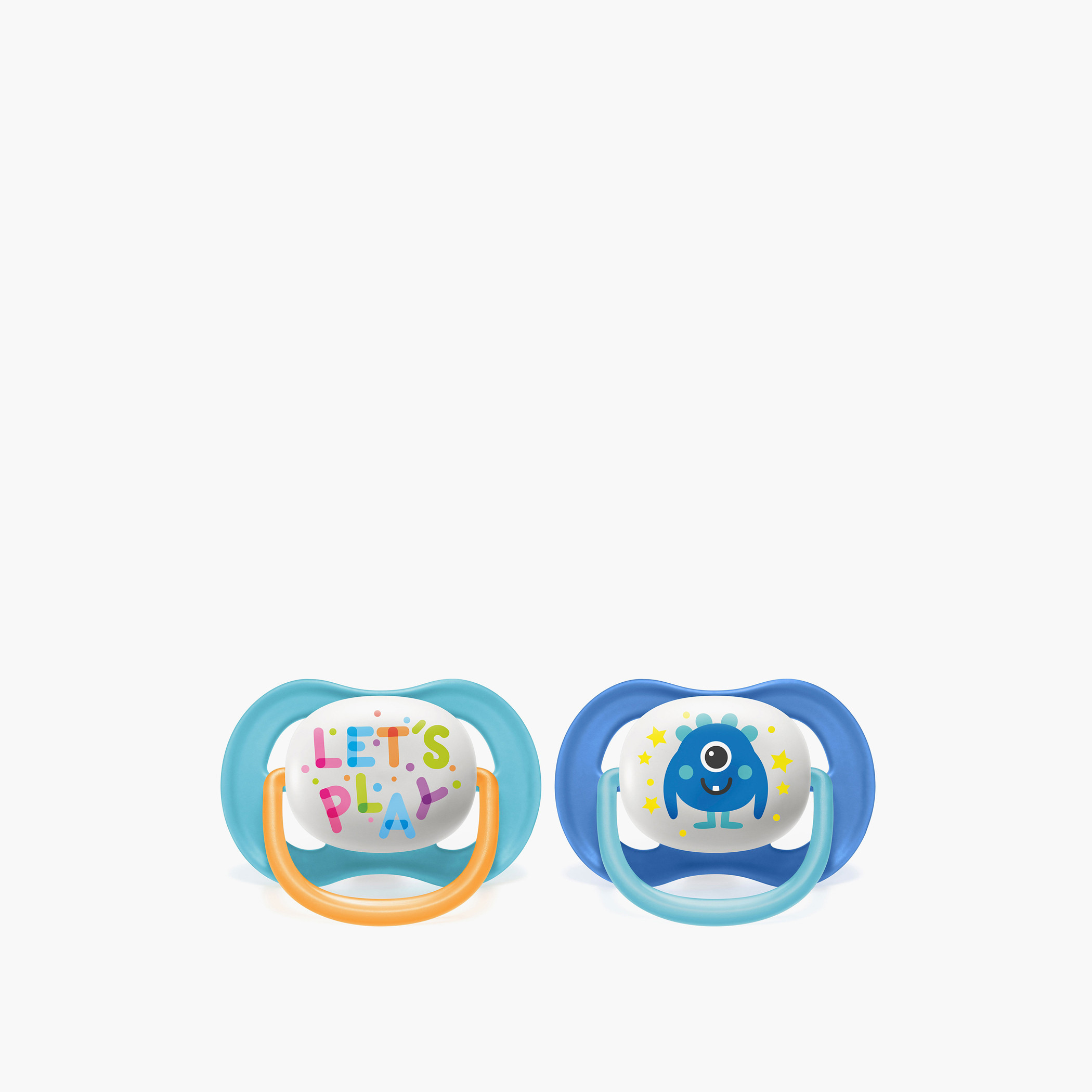 Philips Avent Assorted 2-PIece Ultra Air Soother Set - 6-18 months-baby-feeding-pacifiers-image-1