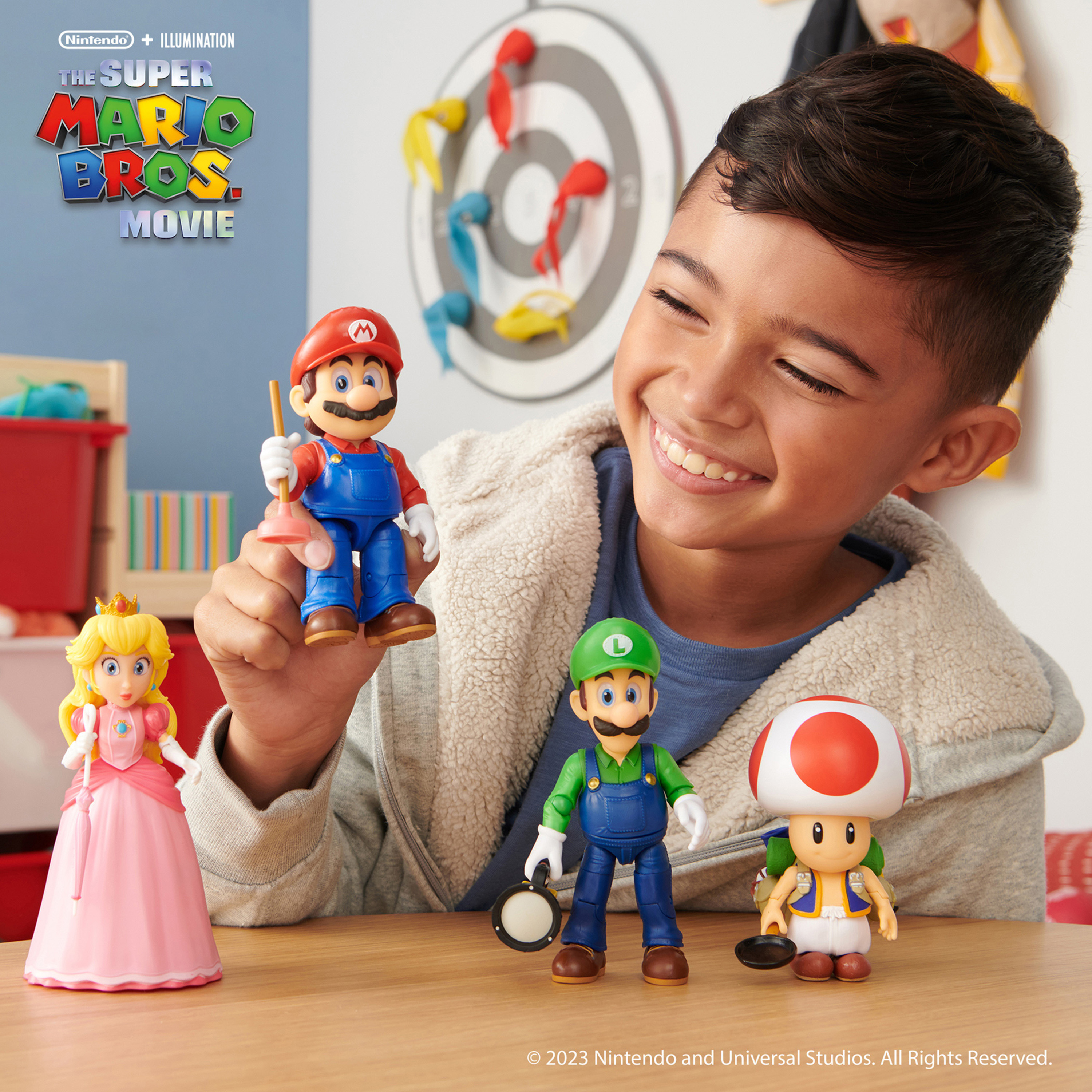 Nintendo Assorted Super Mario Movie Figurine Set - 5 inches-toys-playfigures-actionfigures-image-7