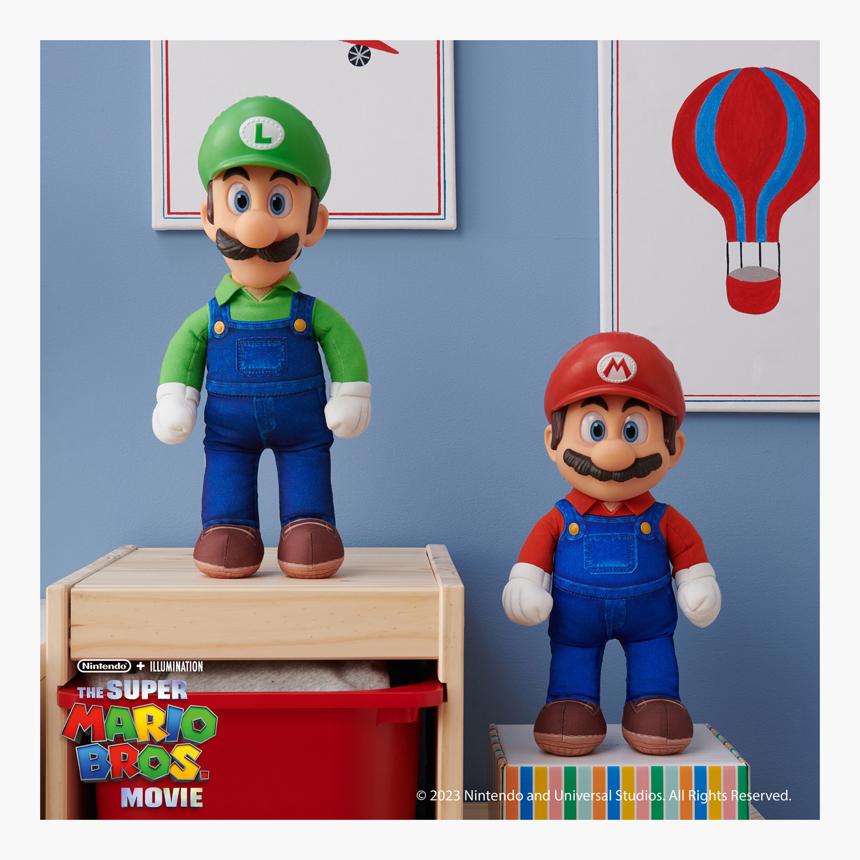 Mario and hot sale luigi toys