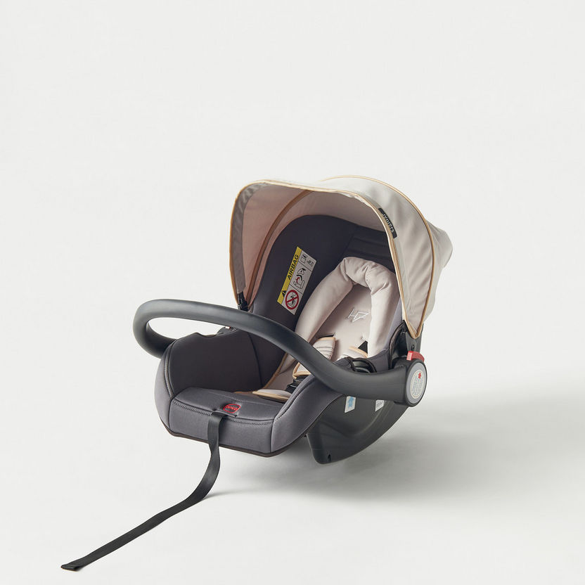 Juniors Anne 3-Point Harness Infant Car Seat - Peru Grey-Car Seats-image-0