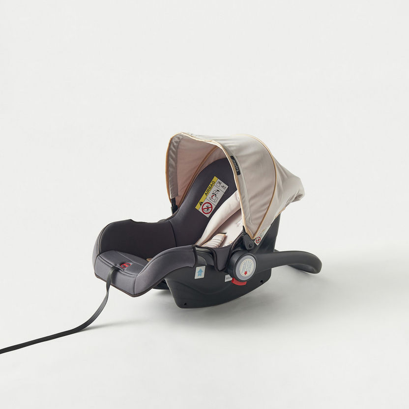 Juniors Anne 3-Point Harness Infant Car Seat - Peru Grey-Car Seats-image-5