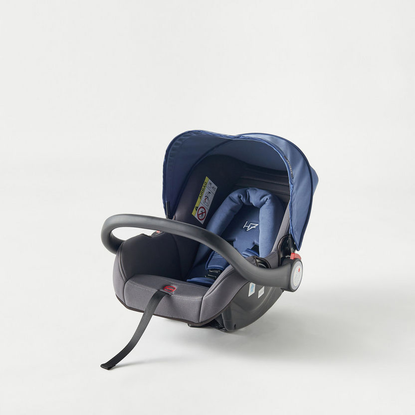 Juniors Anne 3-Point Harness Infant Car Seat - Peru Grey-Car Seats-image-0