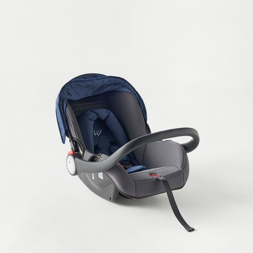 Juniors Anne 3-Point Harness Infant Car Seat - Peru Grey-Car Seats-image-2