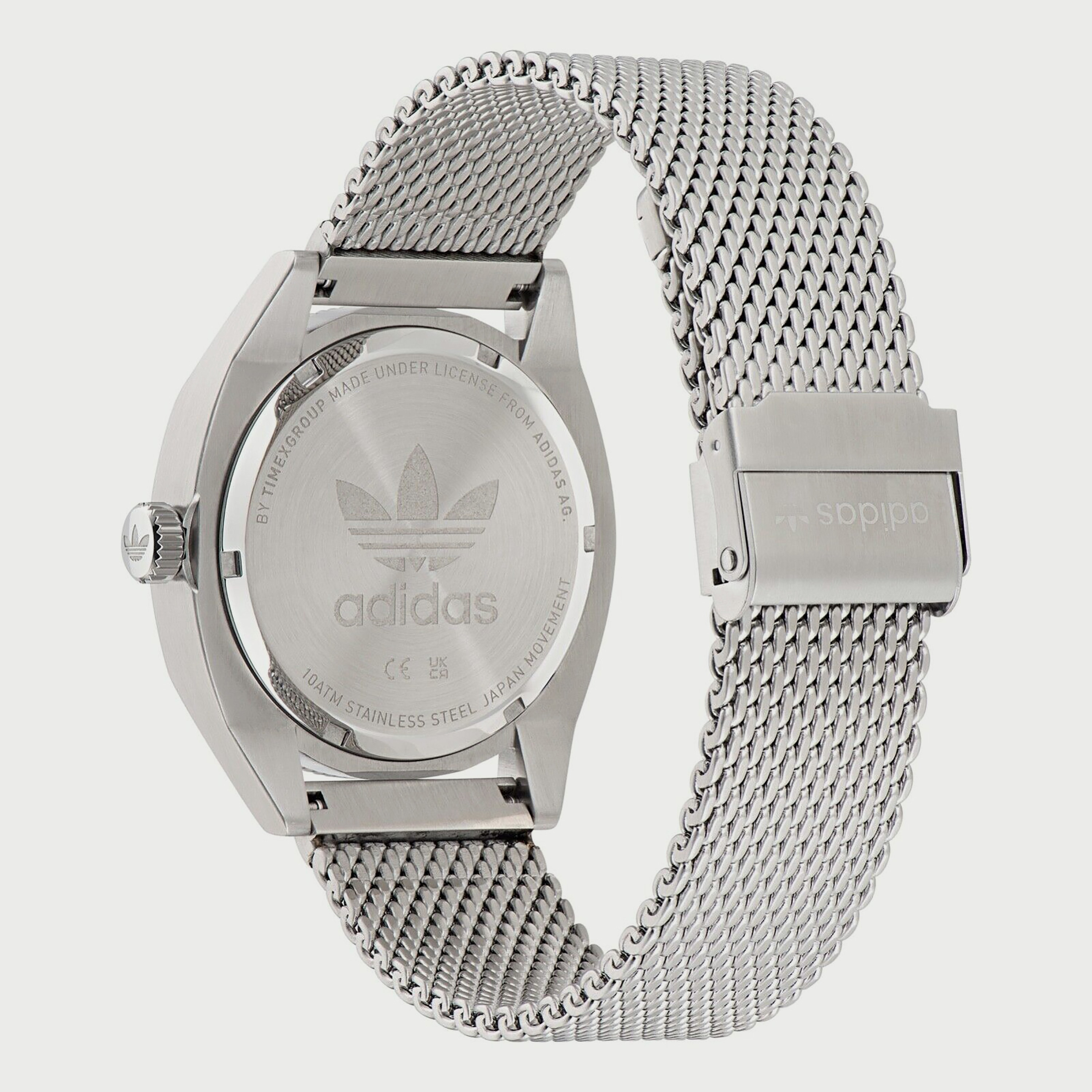 Adidas stainless hot sale steel watch