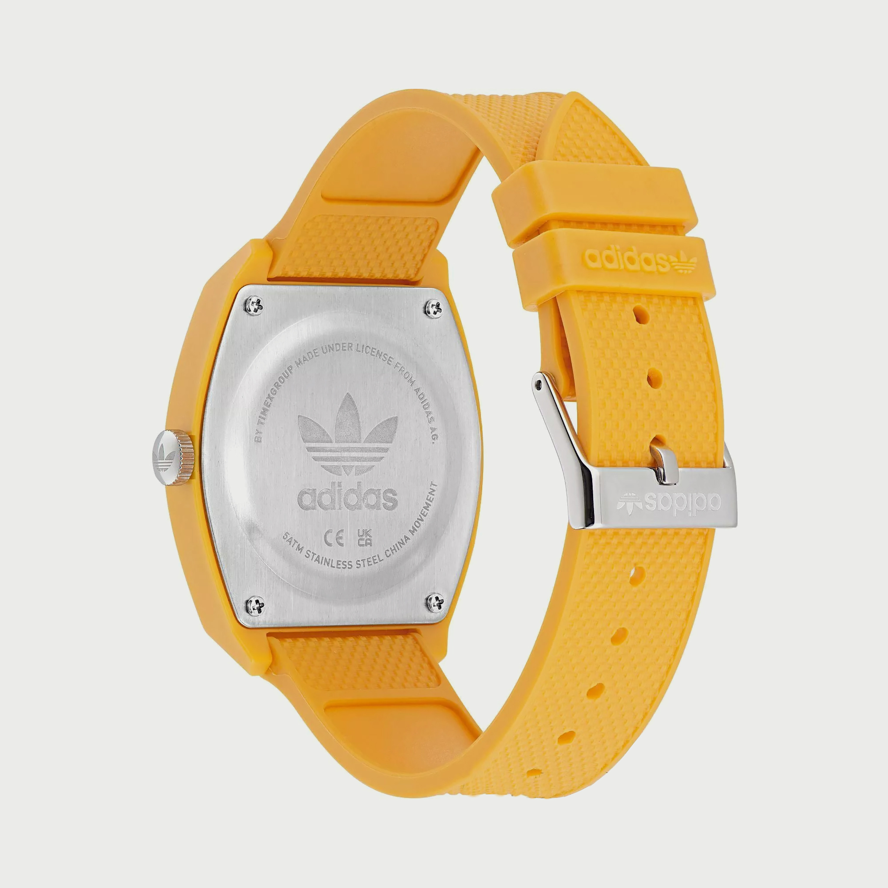 ساعة اديداس ذو انالوج بسوار سيليكون أصفر AOST22564-boys-accessories-watches-image-3