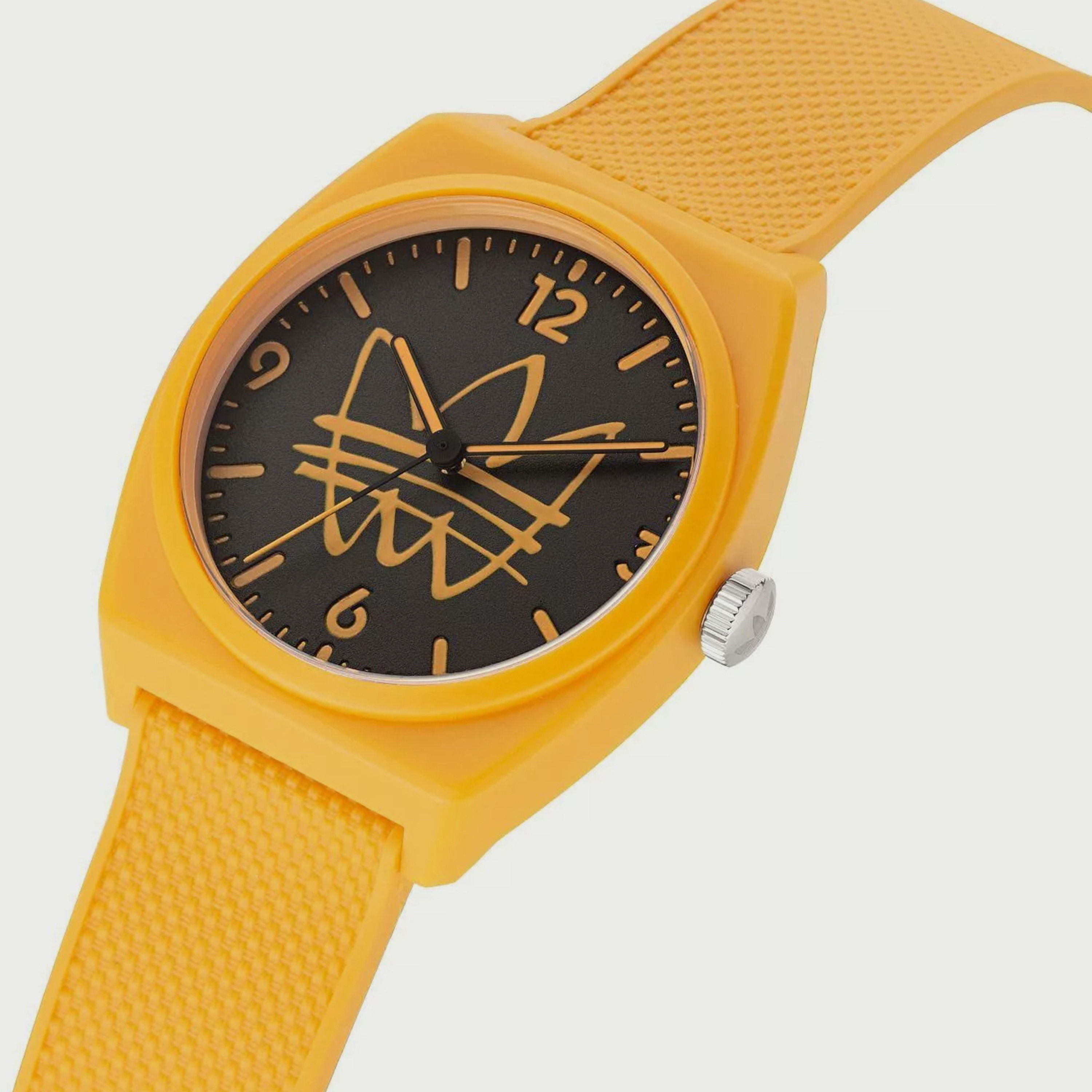 ساعة اديداس ذو انالوج بسوار سيليكون أصفر AOST22564-boys-accessories-watches-image-4