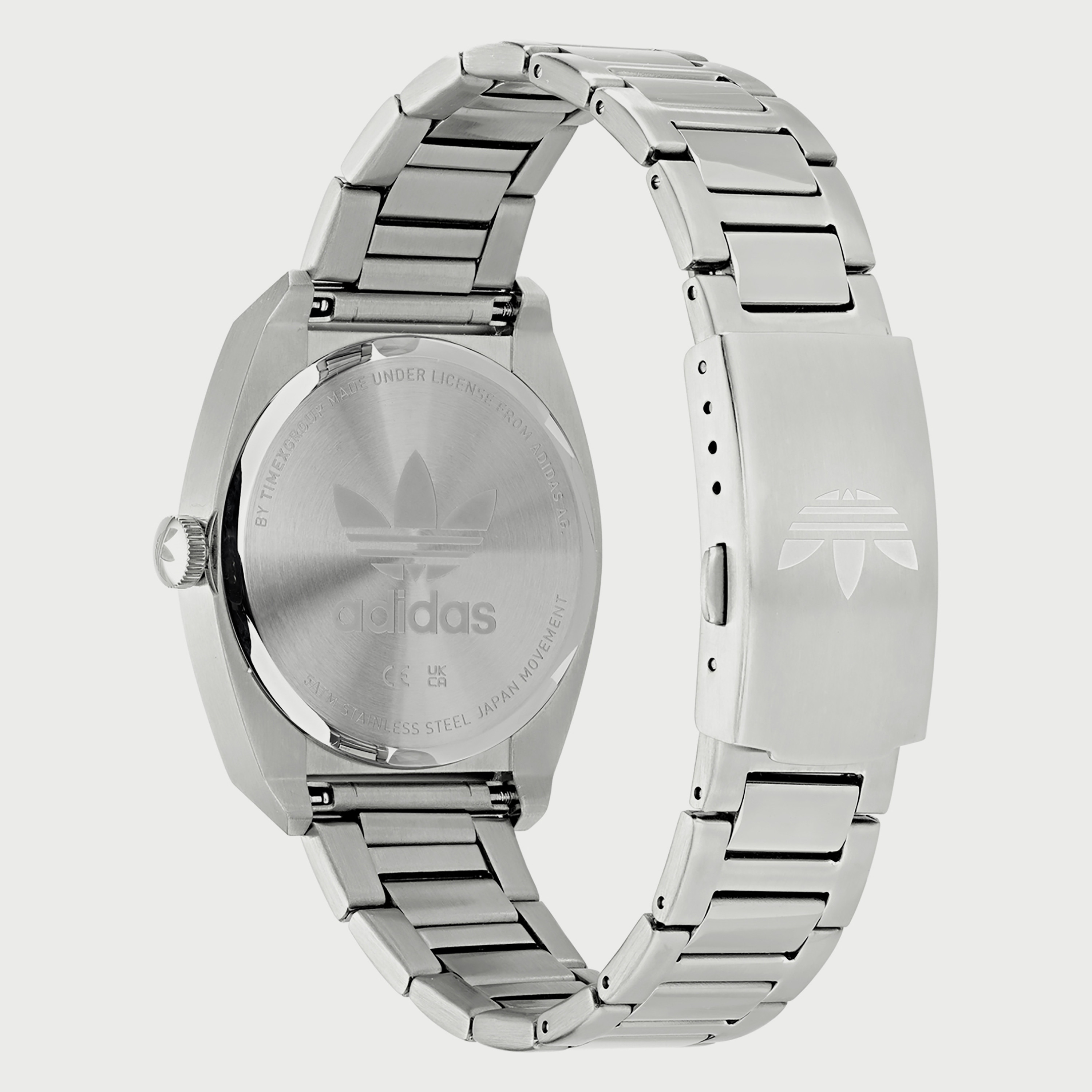 Adidas watch stainless outlet steel