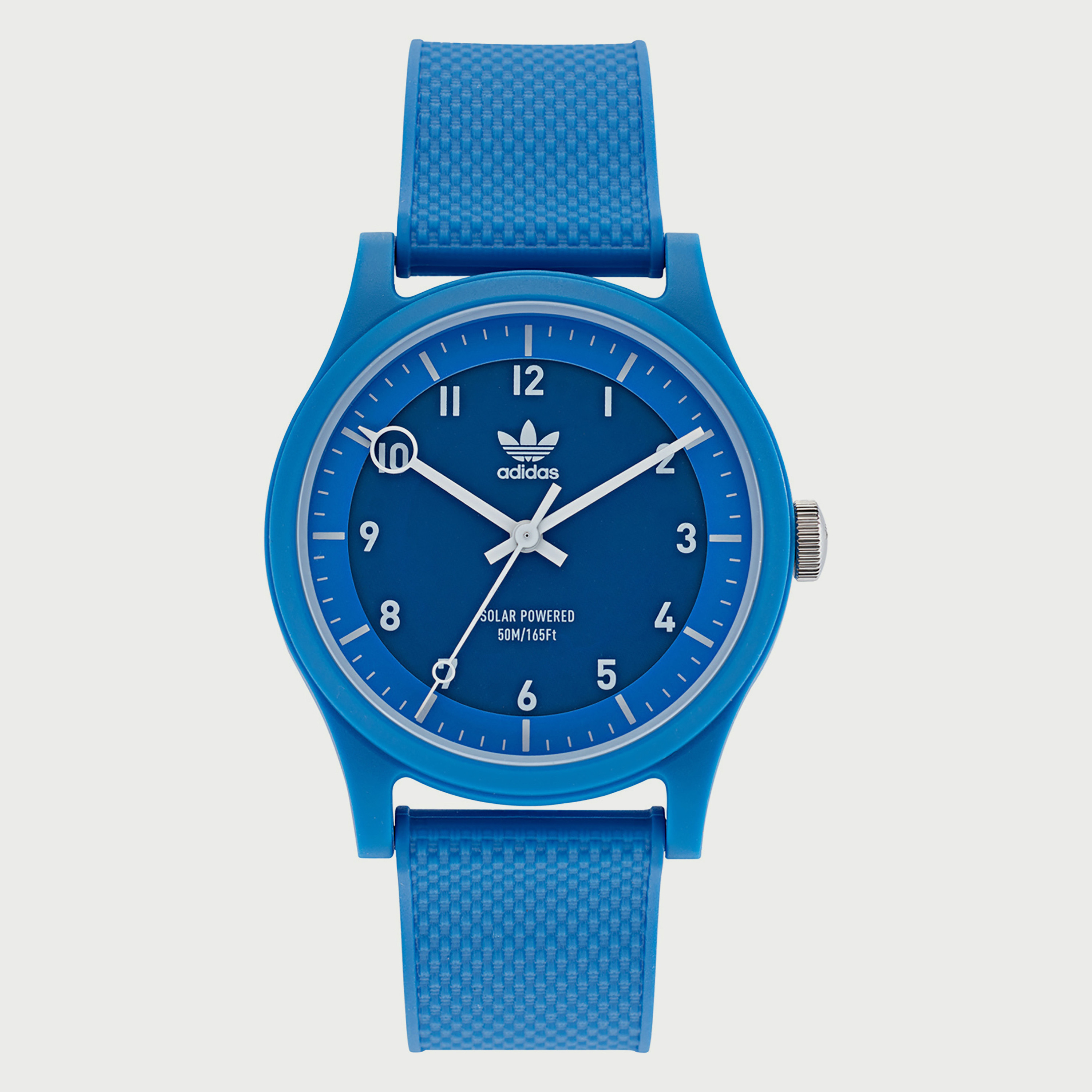 Buy Women s Adidas Blue Analog Silicone Strap Watch AOST22042 Online Centrepoint KSA