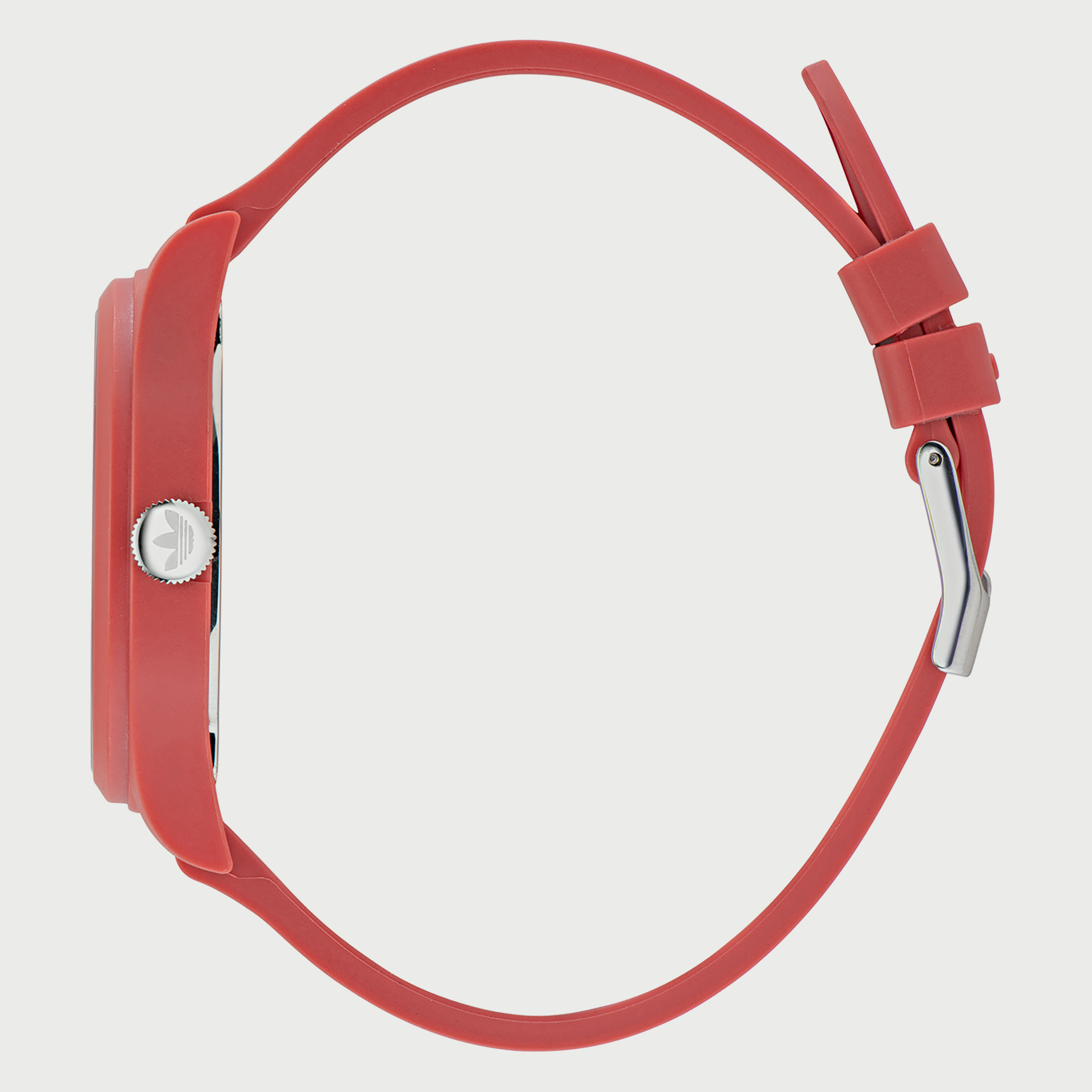ساعة أنالوج بسوار سيليكون بلون كورال من أديداس AOST22046-boys-accessories-watches-image-2