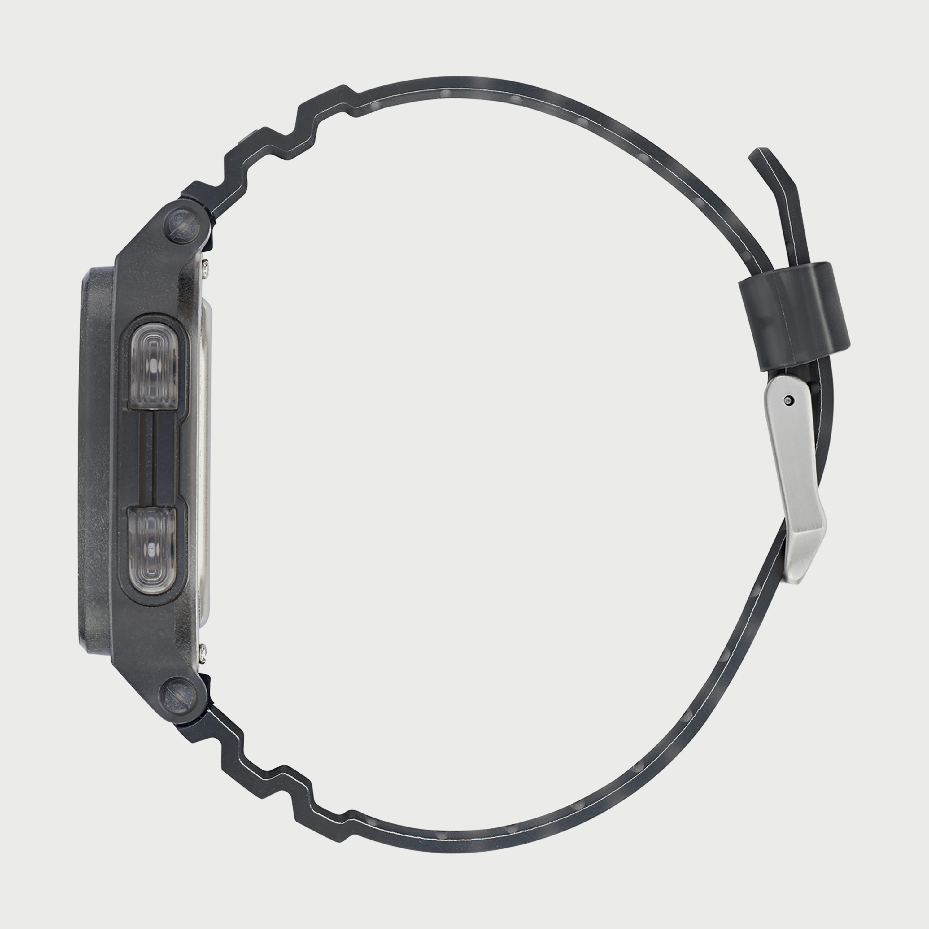 Adidas Men's Grey Digital Silicone Strap Watch - AOST22050 | 47 MM-men-watchesandjewellery-watches-image-2