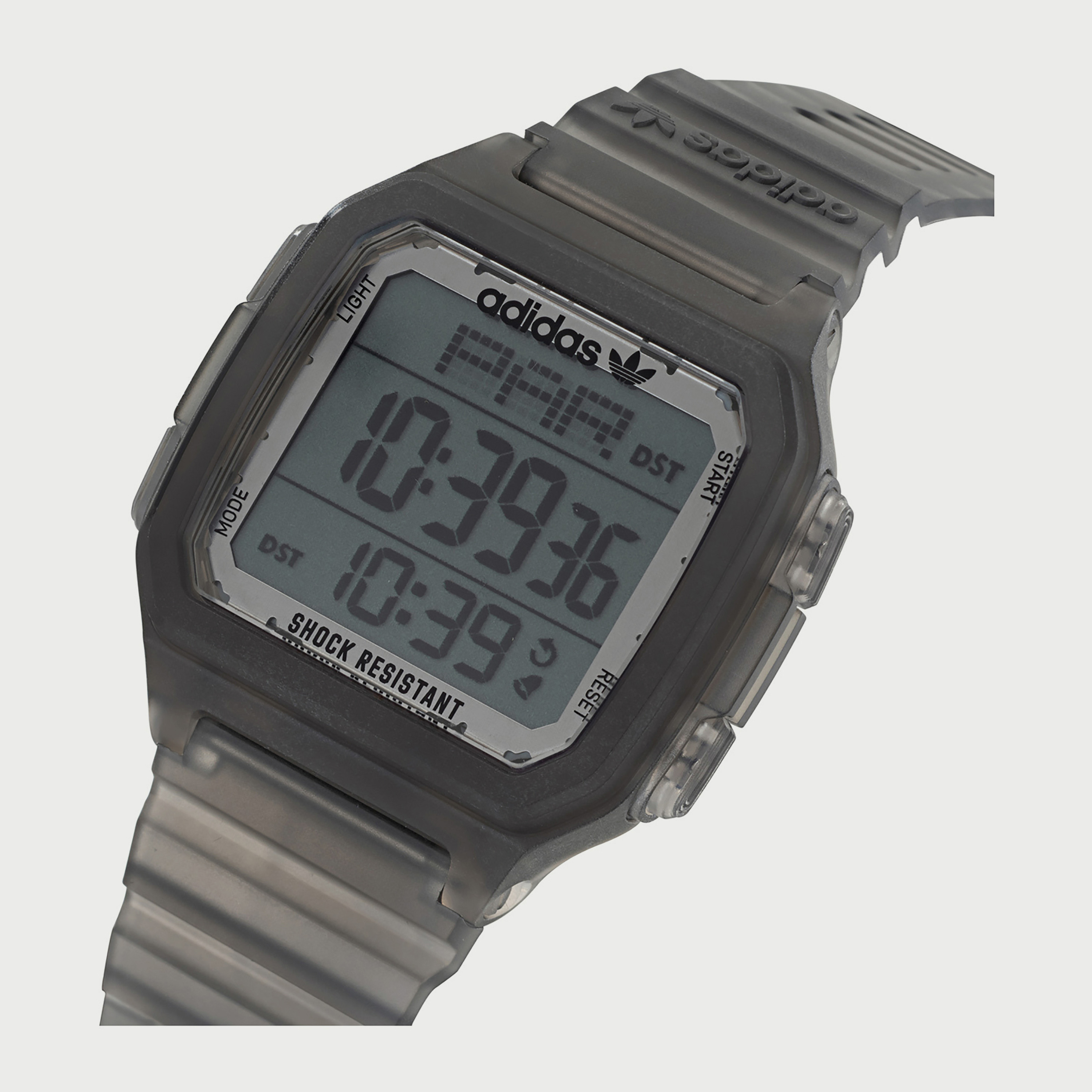 Adidas Men's Grey Digital Silicone Strap Watch - AOST22050 | 47 MM-men-watchesandjewellery-watches-image-4