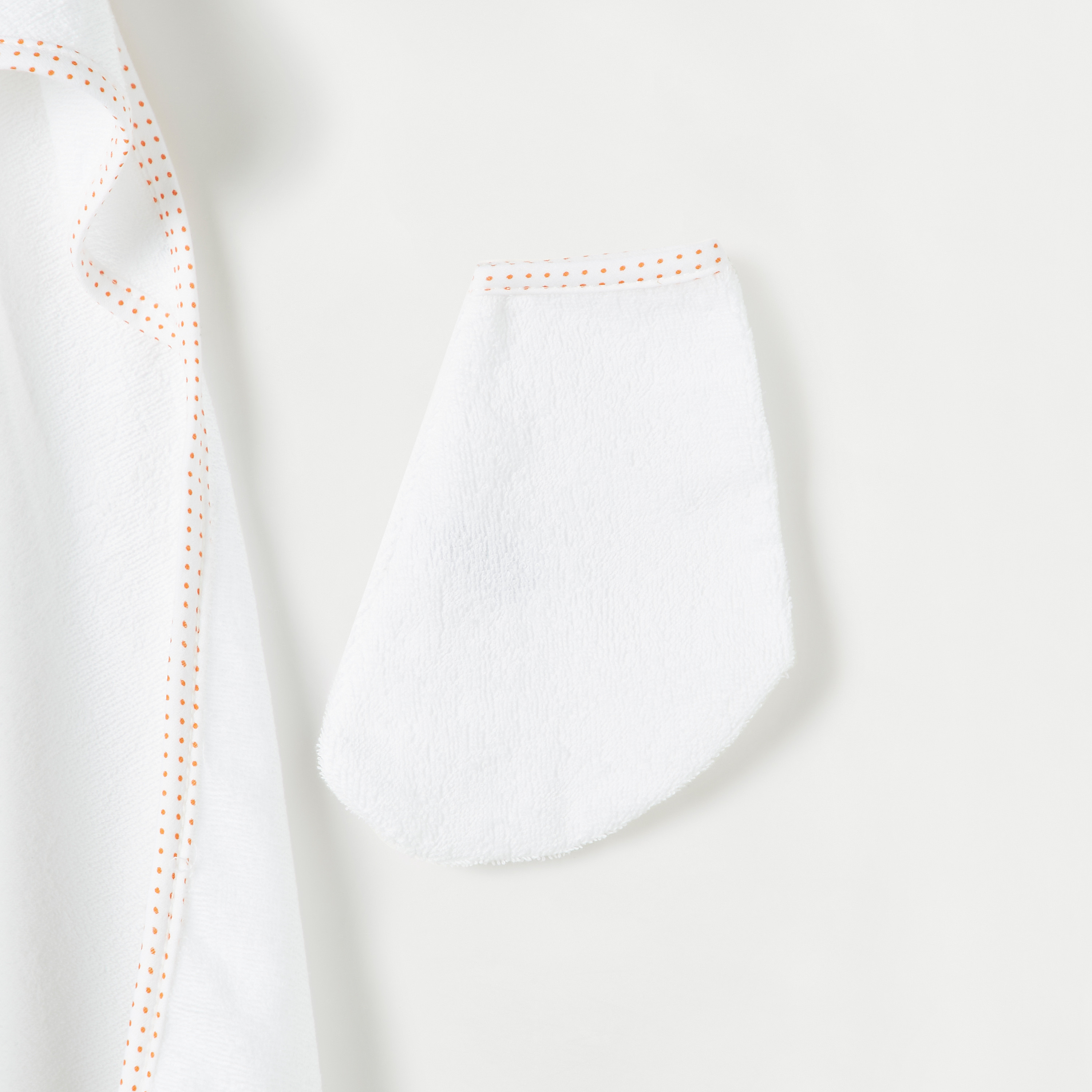 Juniors Embroidered Hooded Towel with Mitten-baby-bathandcare-towels-image-3