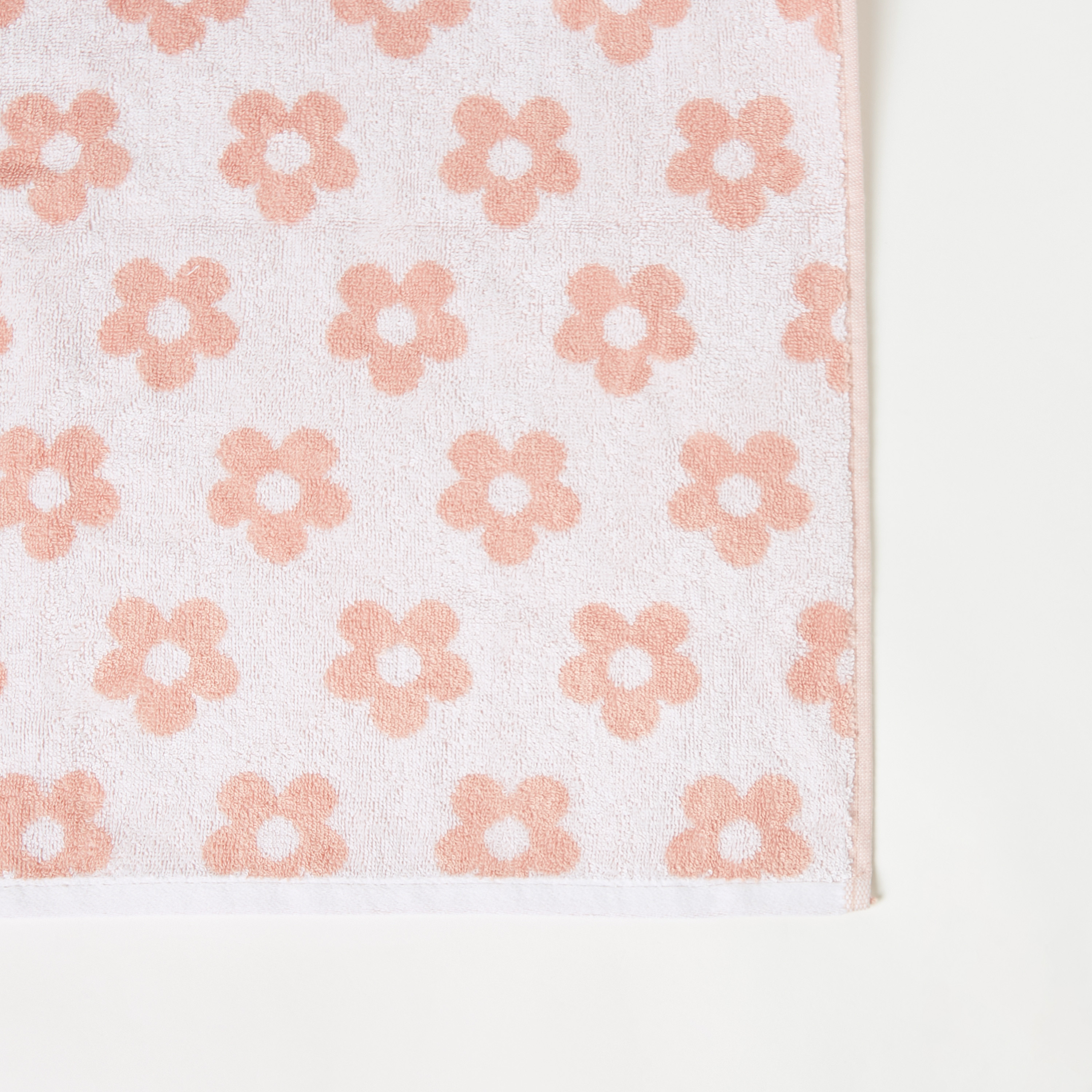 Juniors All-Over Floral Print Towel - 60x120 cm-baby-bathandcare-towels-image-2