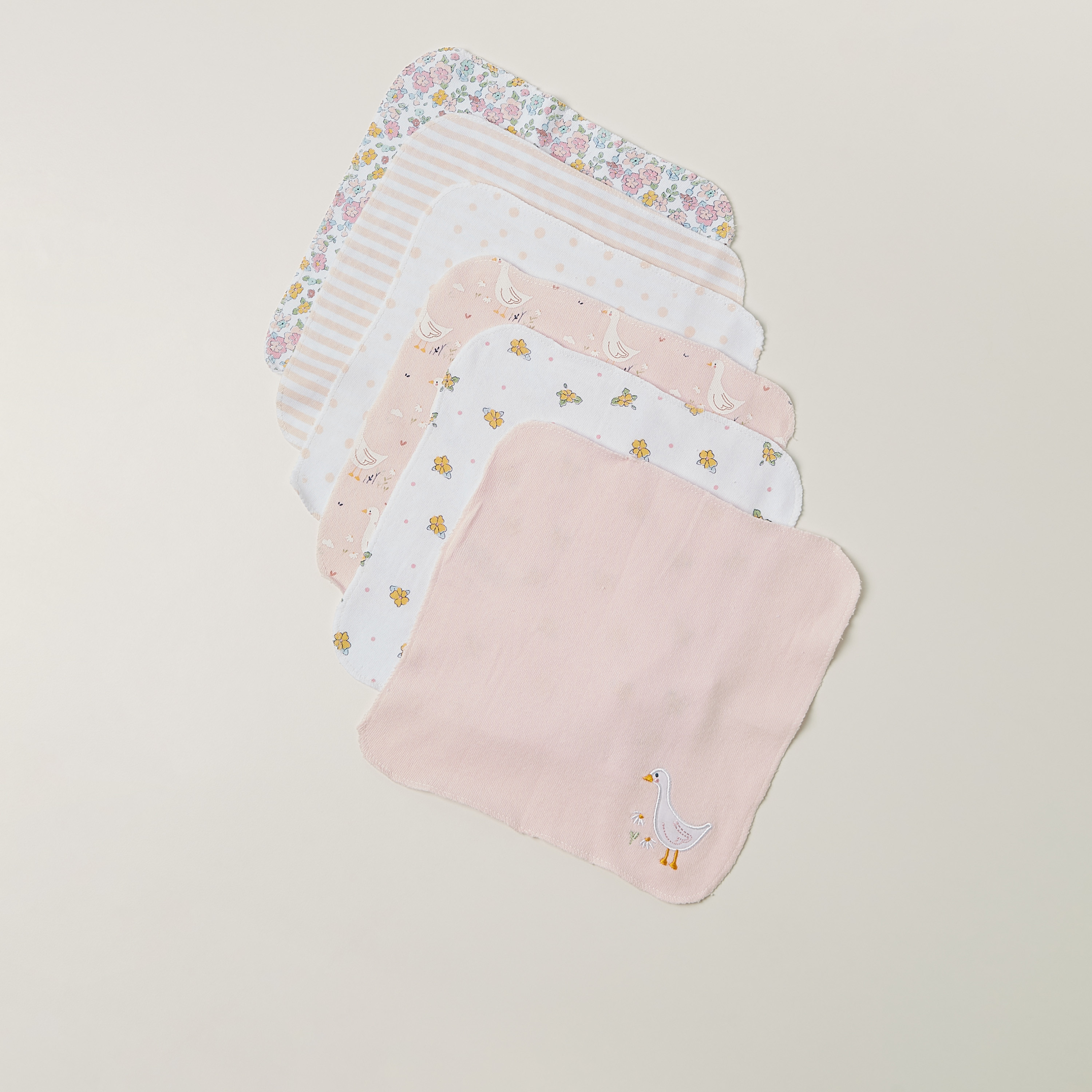 Juniors Assorted Wash Cloth - Set of 6-baby-bathandcare-towels-image-2