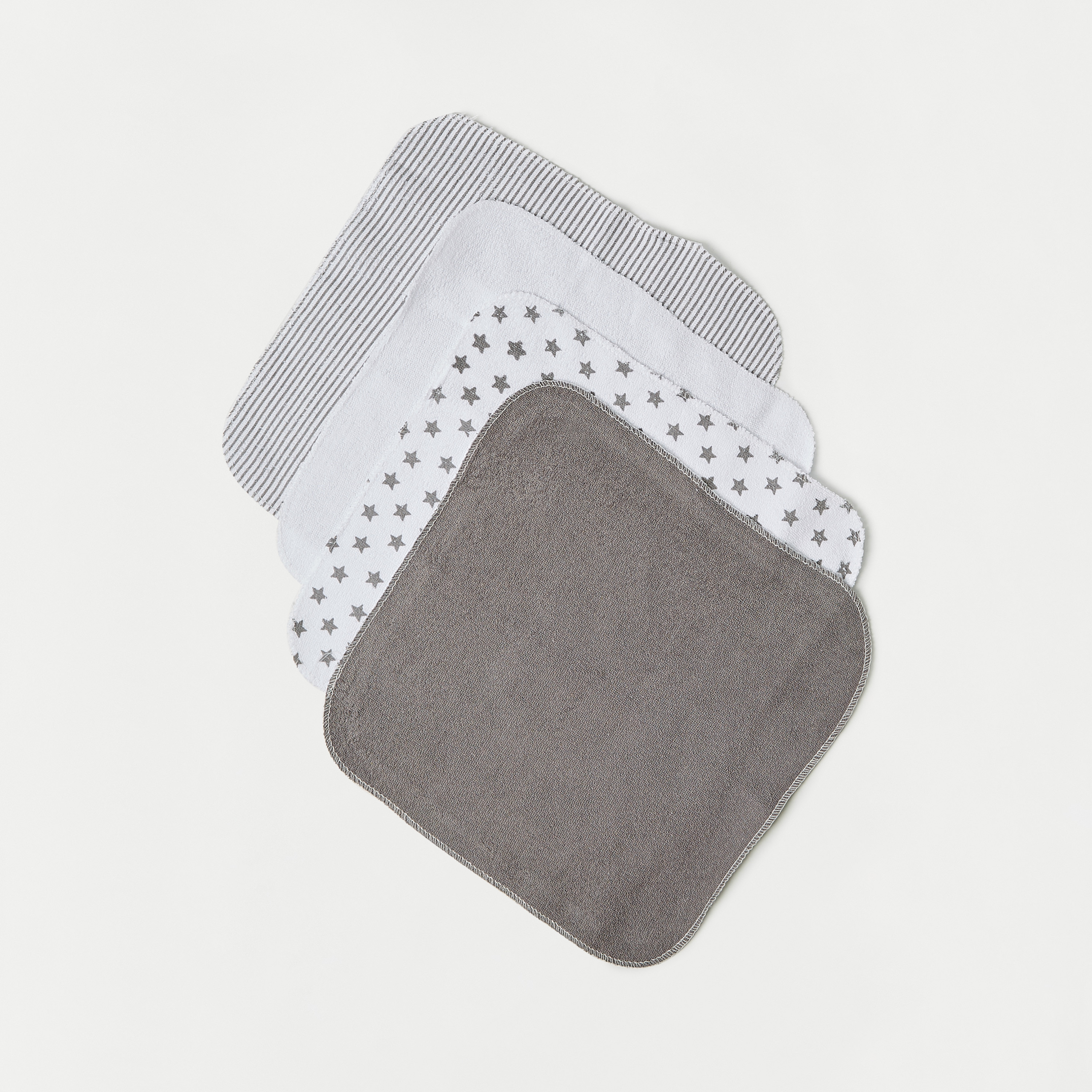 Juniors Printed Wash Cloth - Set of 10-baby-bathandcare-towels-image-2