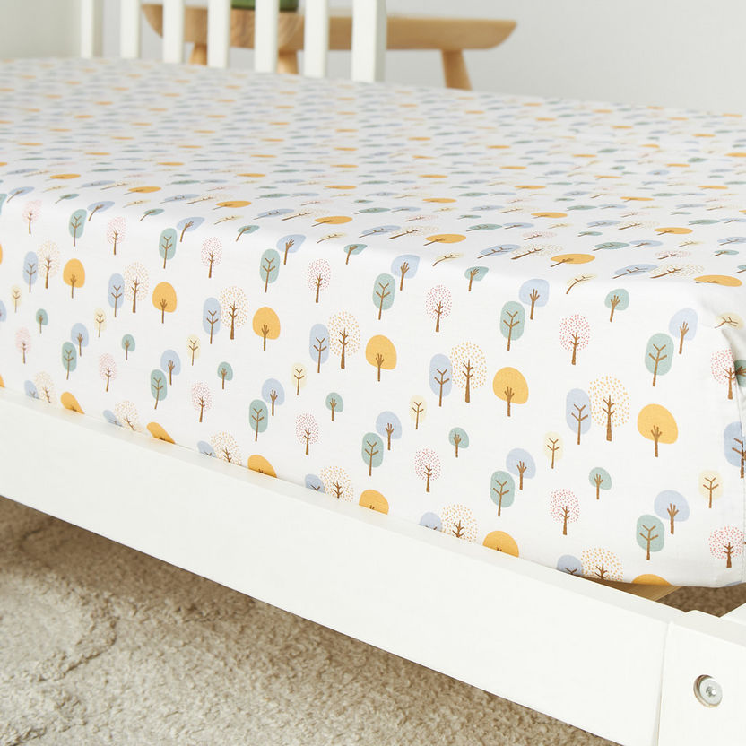 Juniors All-Over Print Fitted Sheet - 70x130x20 cm-Baby Bedding-image-2