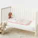 Juniors Bunny Embroidered Cradle Quilt with Ruffle Detail - 75x45 cm-Baby Bedding-thumbnail-0