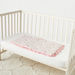 Juniors Bunny Embroidered Cradle Quilt with Ruffle Detail - 75x45 cm-Baby Bedding-thumbnail-2