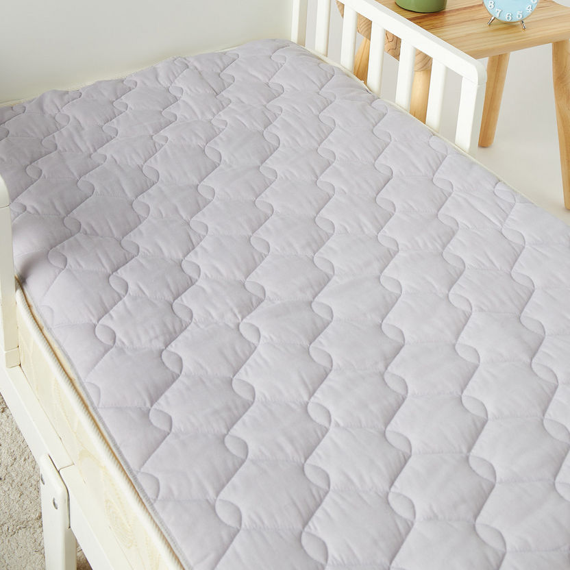 Juniors Textured Mattress Protector-Baby Bedding-image-1