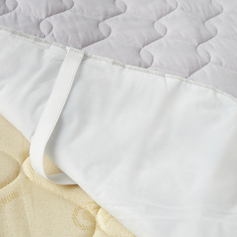 Juniors Textured Mattress Protector-Baby Bedding-image-3