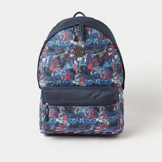 Movom Printed Backpack - 17 inches