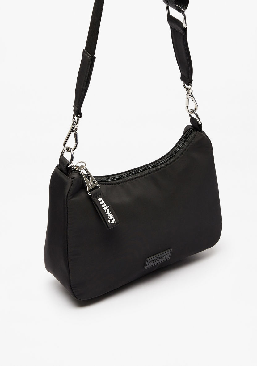 Missy Solid Shoulder Bag-Women%27s Handbags-image-1