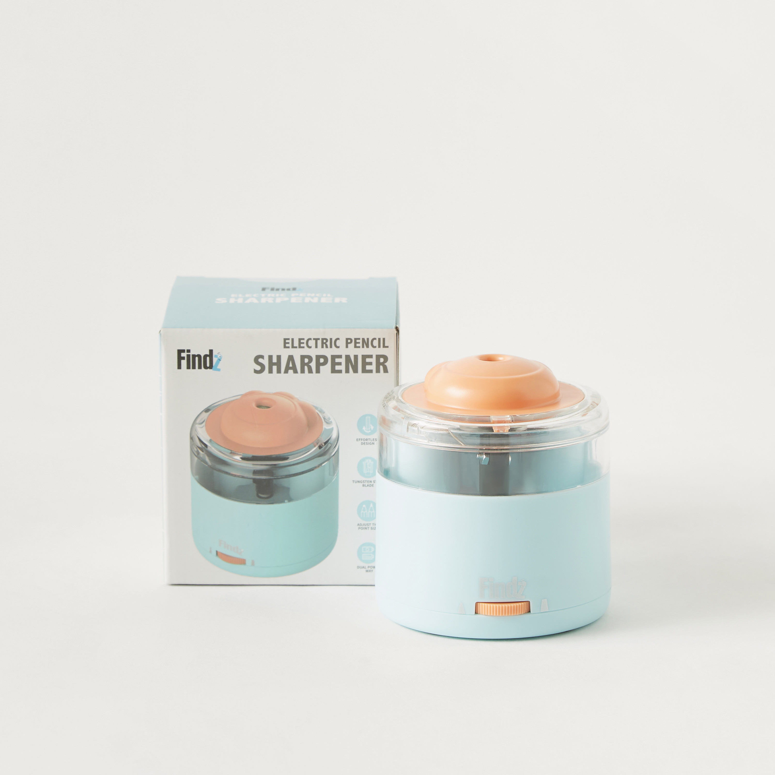 Findz Electric Pencil Sharpner-school-stationery-desksupplies-image-4