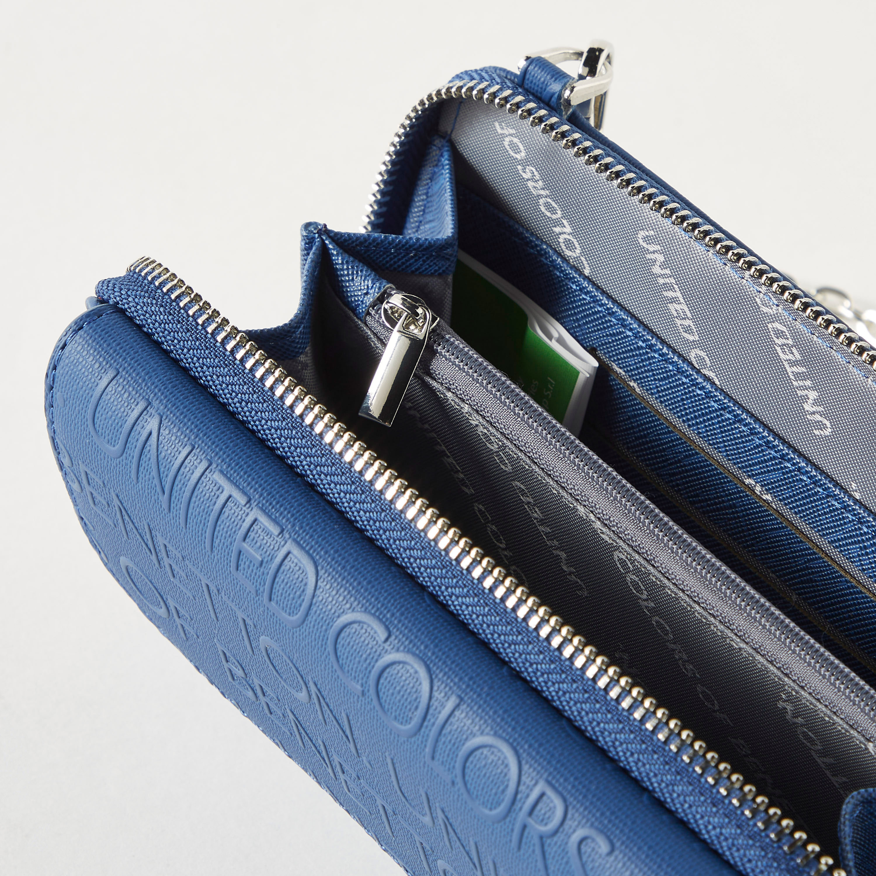 United Colors of Benetton Embossed Crossbody Bag with Chain Strap-women-bagsandwallets-handbags-image-5