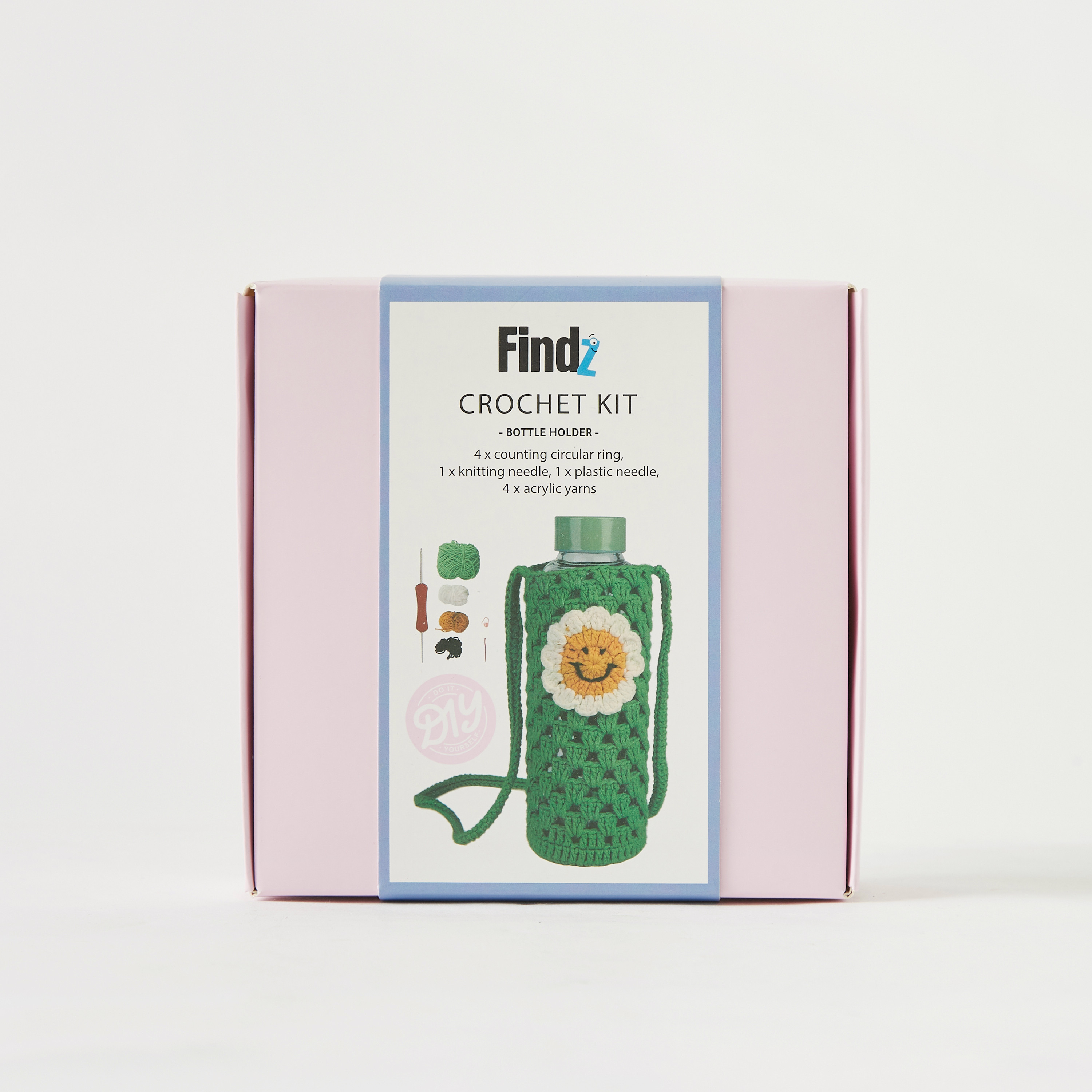 Findz DIY Crochet Bottle Holder Kit-school-stationery-sets-image-1
