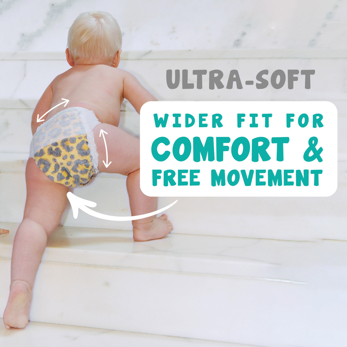 عبوة حفّاضات بانتس متنوعة 20 قطعة مقاس 5 - 12-17 كجم من بيوربورن-baby-diapering-diapers-image-4