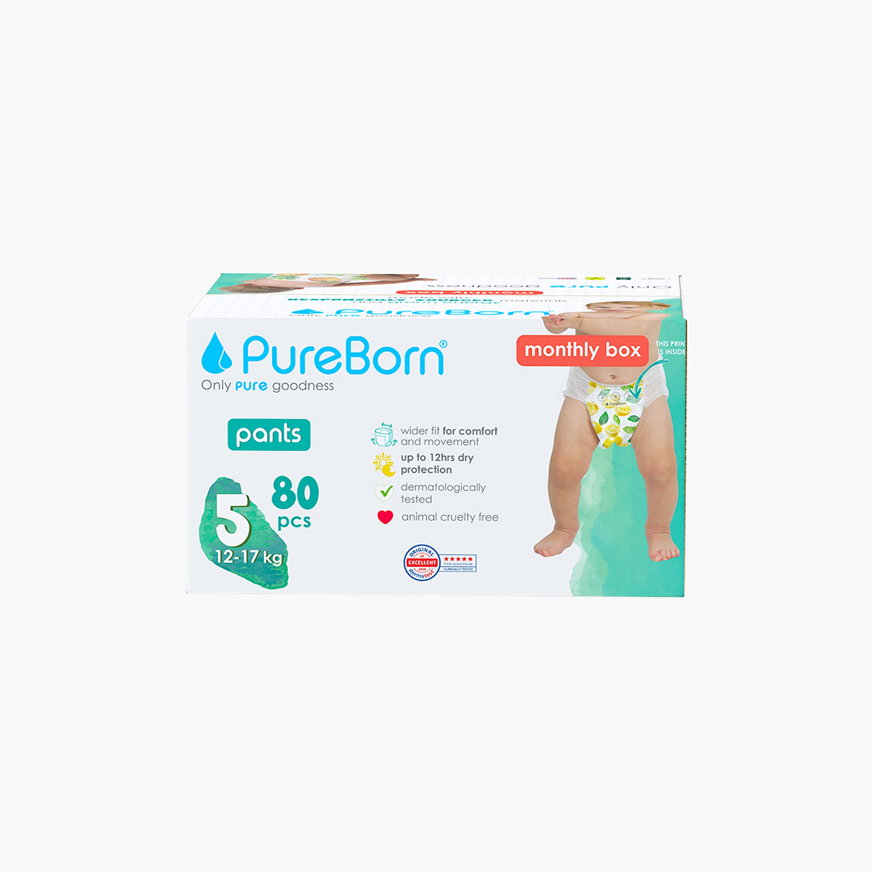 Pureborn diapers size 5 cheap