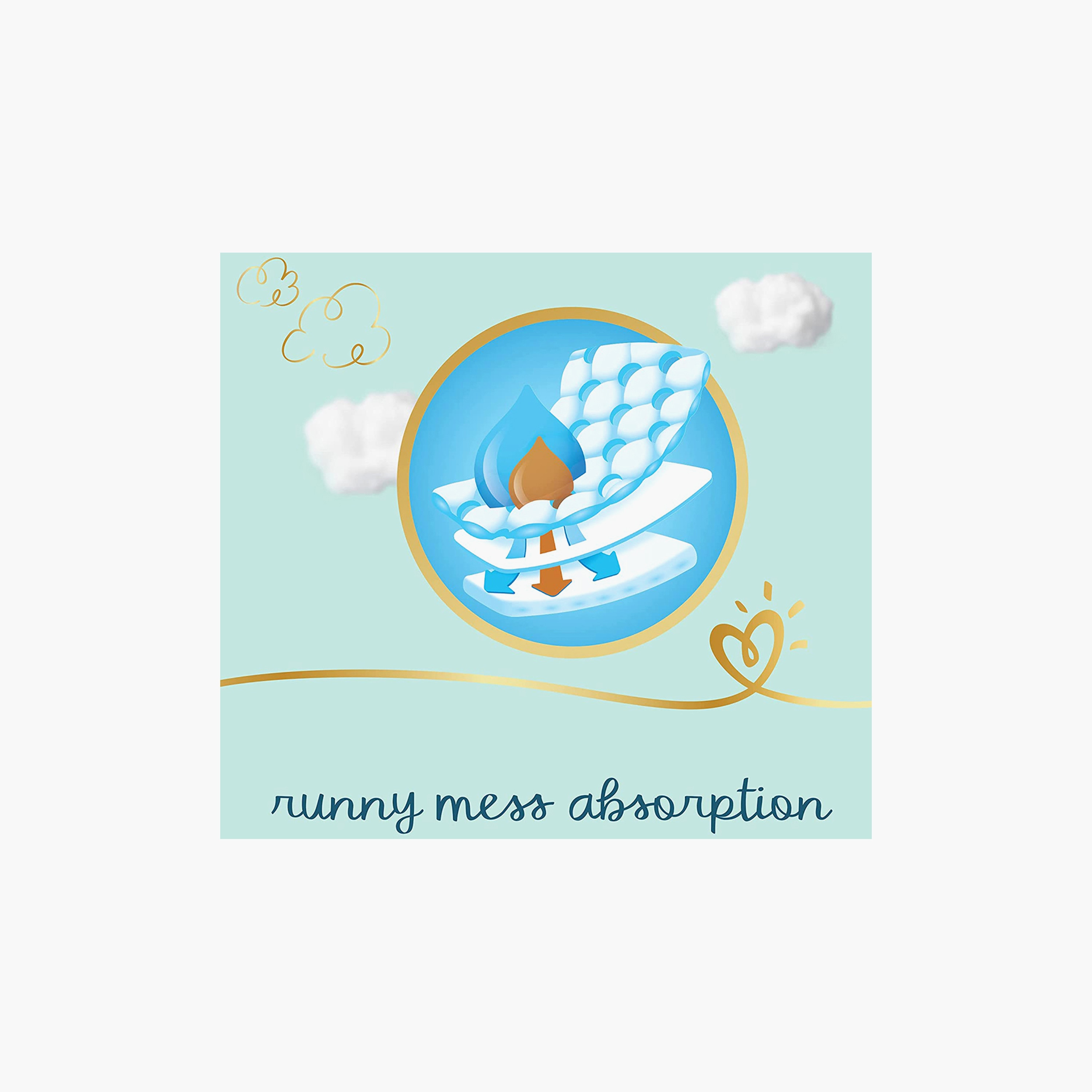 Pampers Premium Care Size 1 Newborn, 136-Diapers Super Saver Pack - 2-5 kg-baby-diapering-diapers-image-3