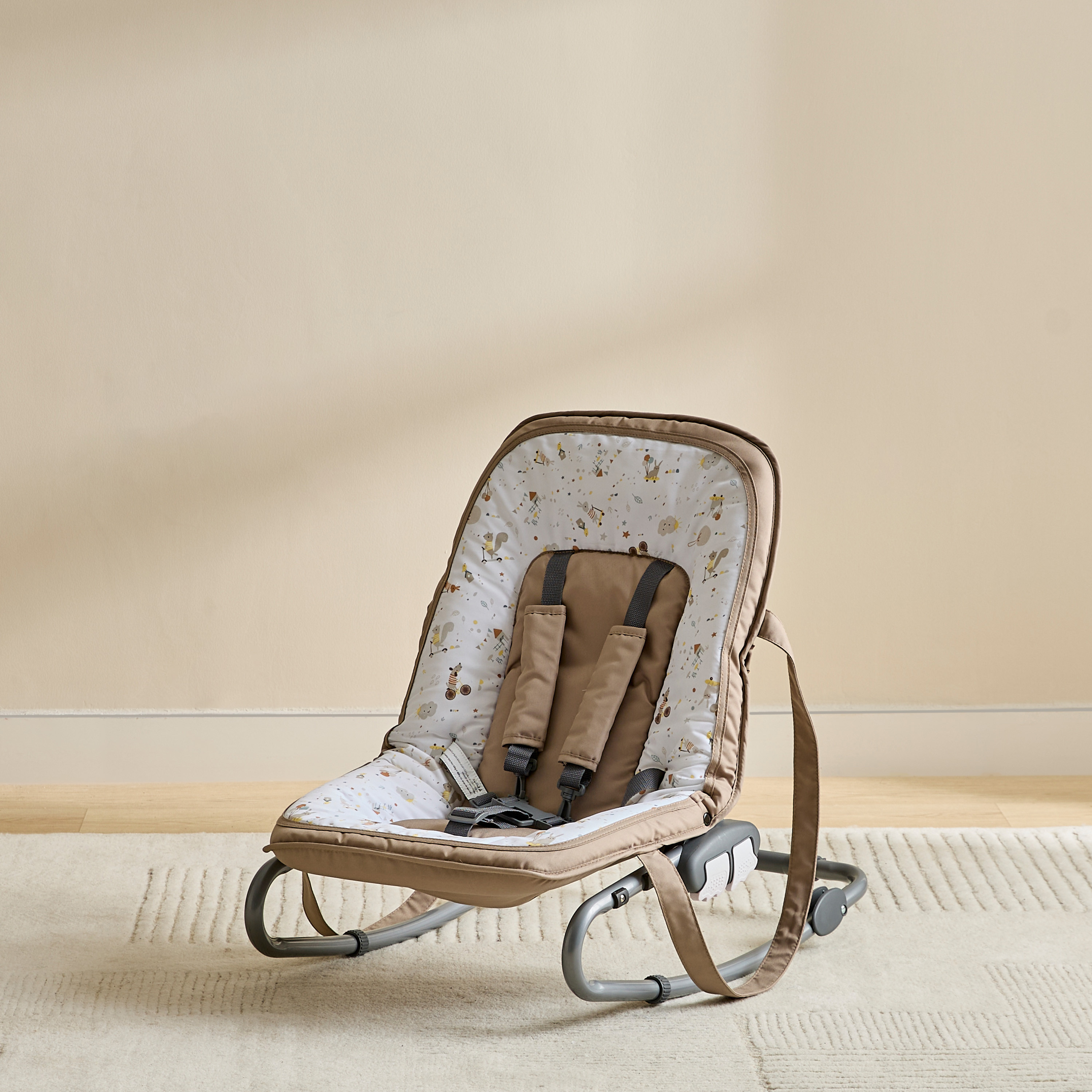 Juniors Wolfie Print Tuff Delux Rocker with Toy Bar-baby-infantactivity-rockers-image-10