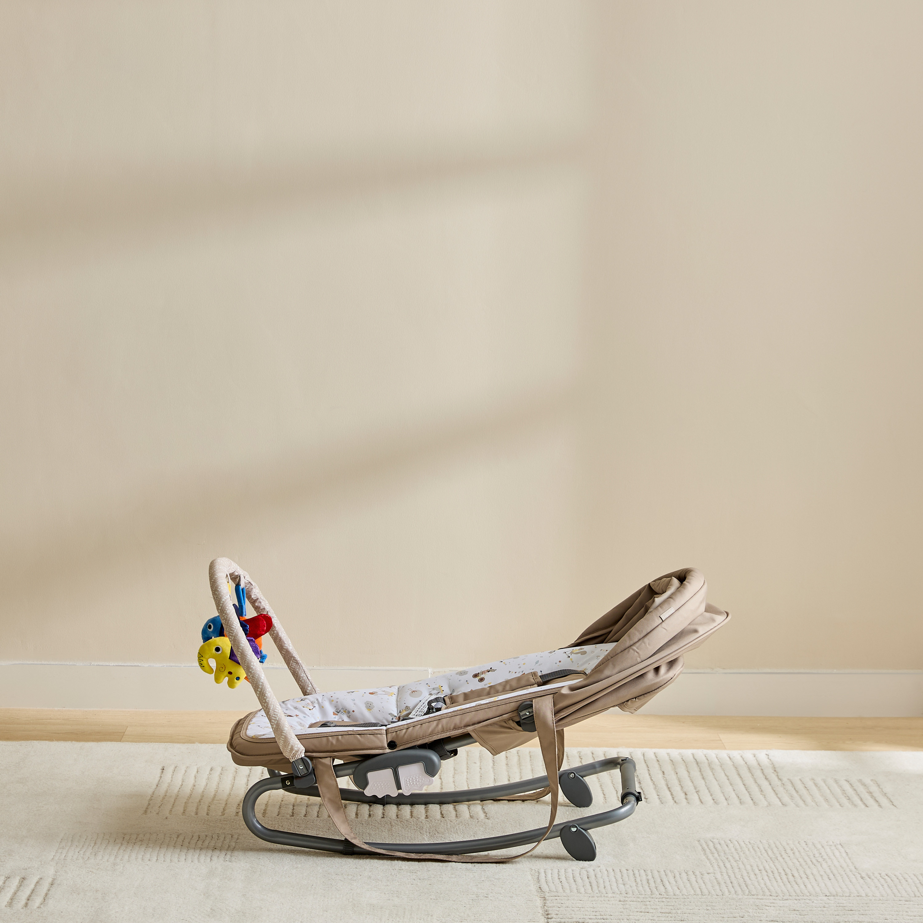 Juniors Wolfie Print Tuff Delux Rocker with Toy Bar-baby-infantactivity-rockers-image-6