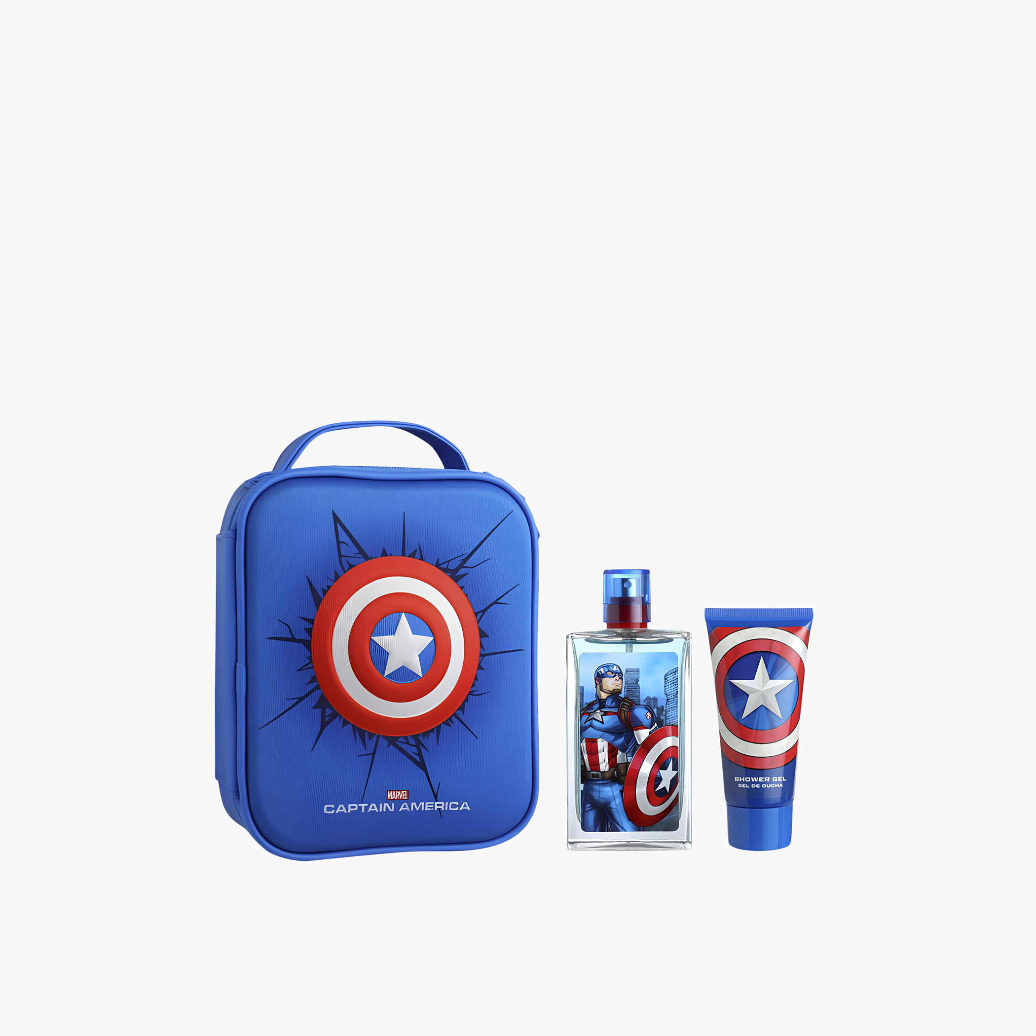 مجموعة الجمال بطبعات كابتن أمريكا من ديزني-baby-bathandcare-hairbodyskincare-image-1