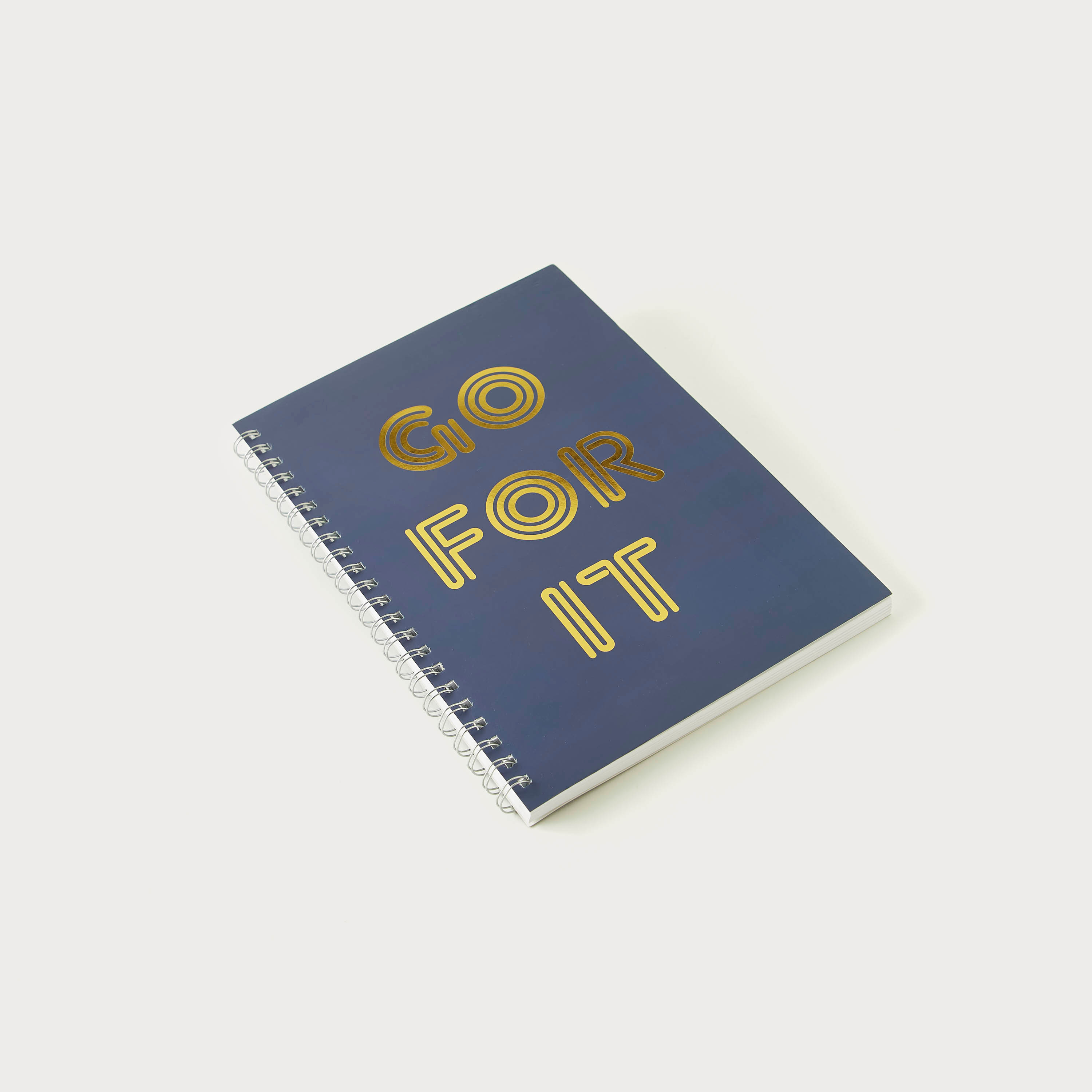 Slogan Print A4 Ruled Spiral Notebook-school-stationery-notebooks-image-2