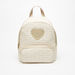 Missy Printed Heart Detail Backpack with Adjustable Straps and Zip Closure-Women%27s Backpacks-thumbnail-1