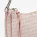 Missy Monogram Print Shoulder Bag with Chain Strap and Zip Closure-Women%27s Handbags-thumbnailMobile-2