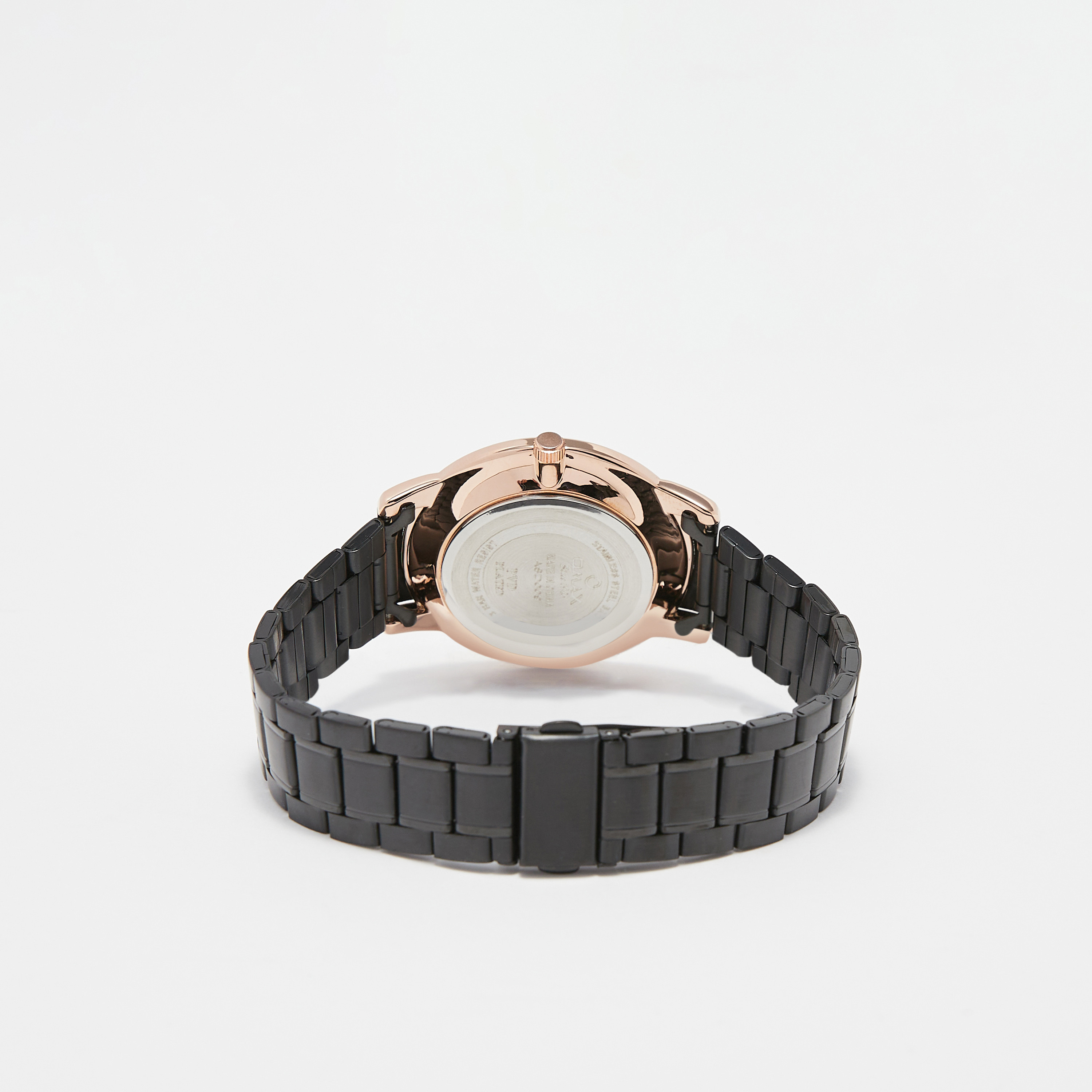 Omax Men's Black Analog Wrist Watch-men-watchesandjewellery-watches-image-3