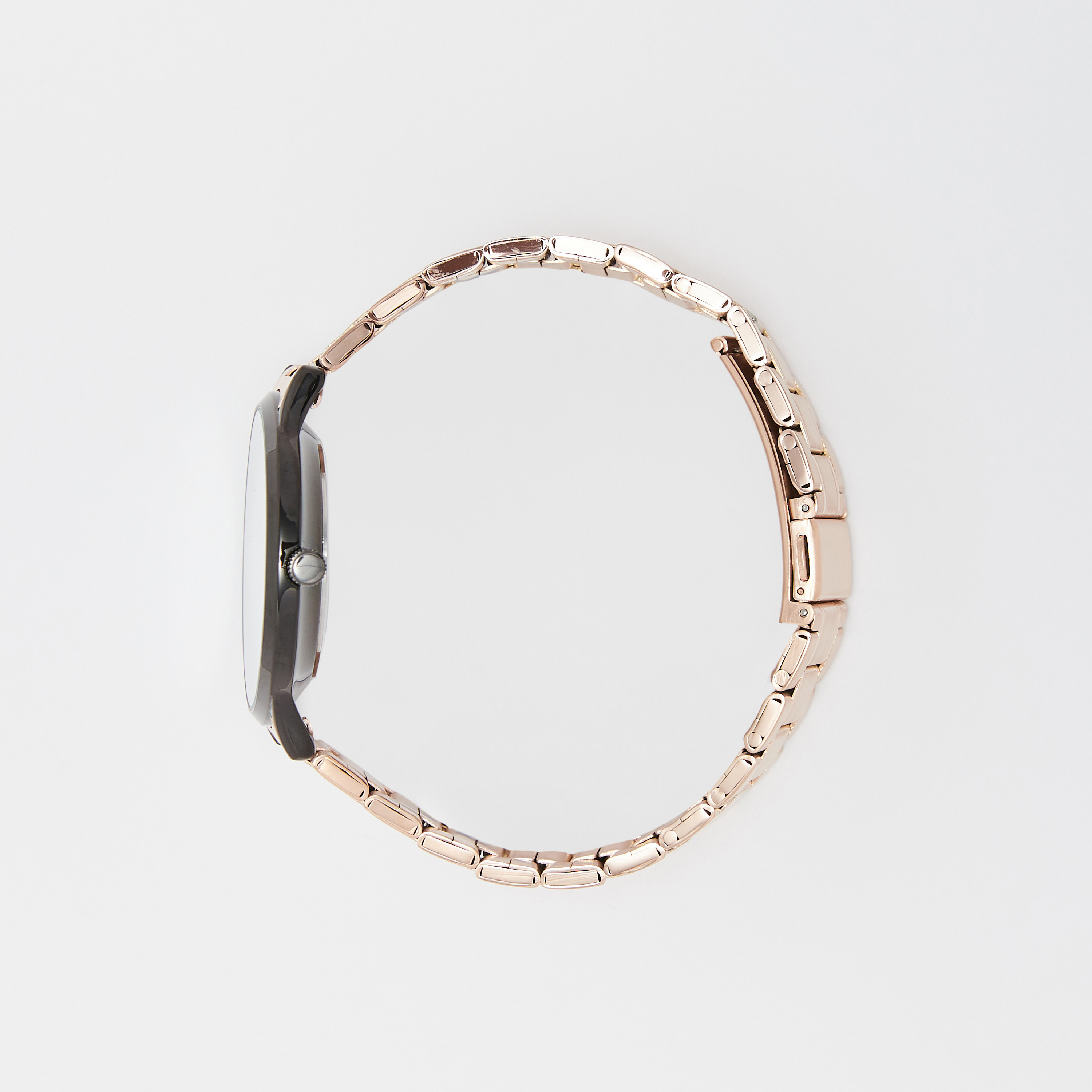 ساعة يد تناظرية ذهبية وردية للرجال من أوماكس-men-watchesandjewellery-watches-image-2