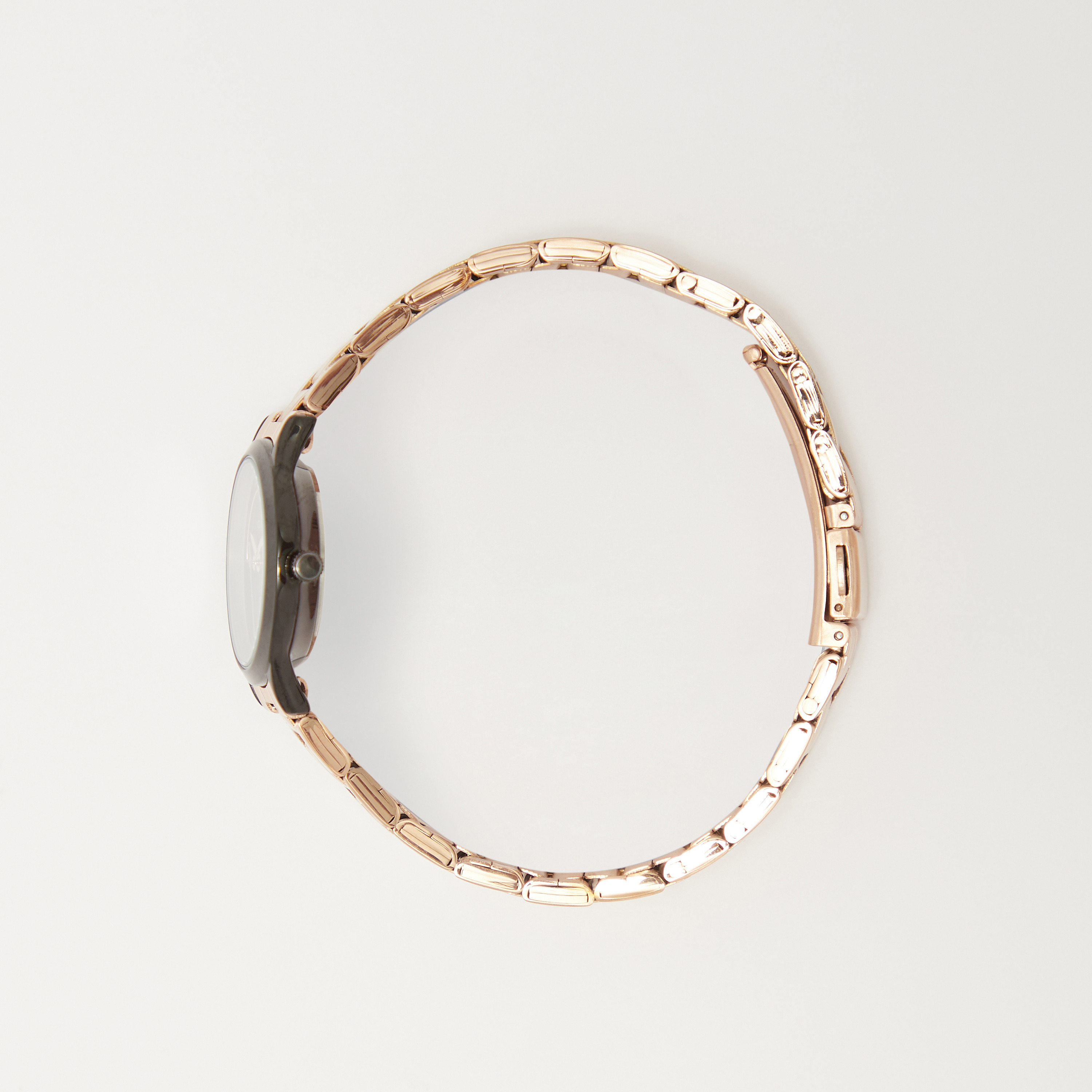 ساعة يد تناظرية ذهبية وردية للنساء من أوماكس-women-watchesandjewellery-watches-image-2