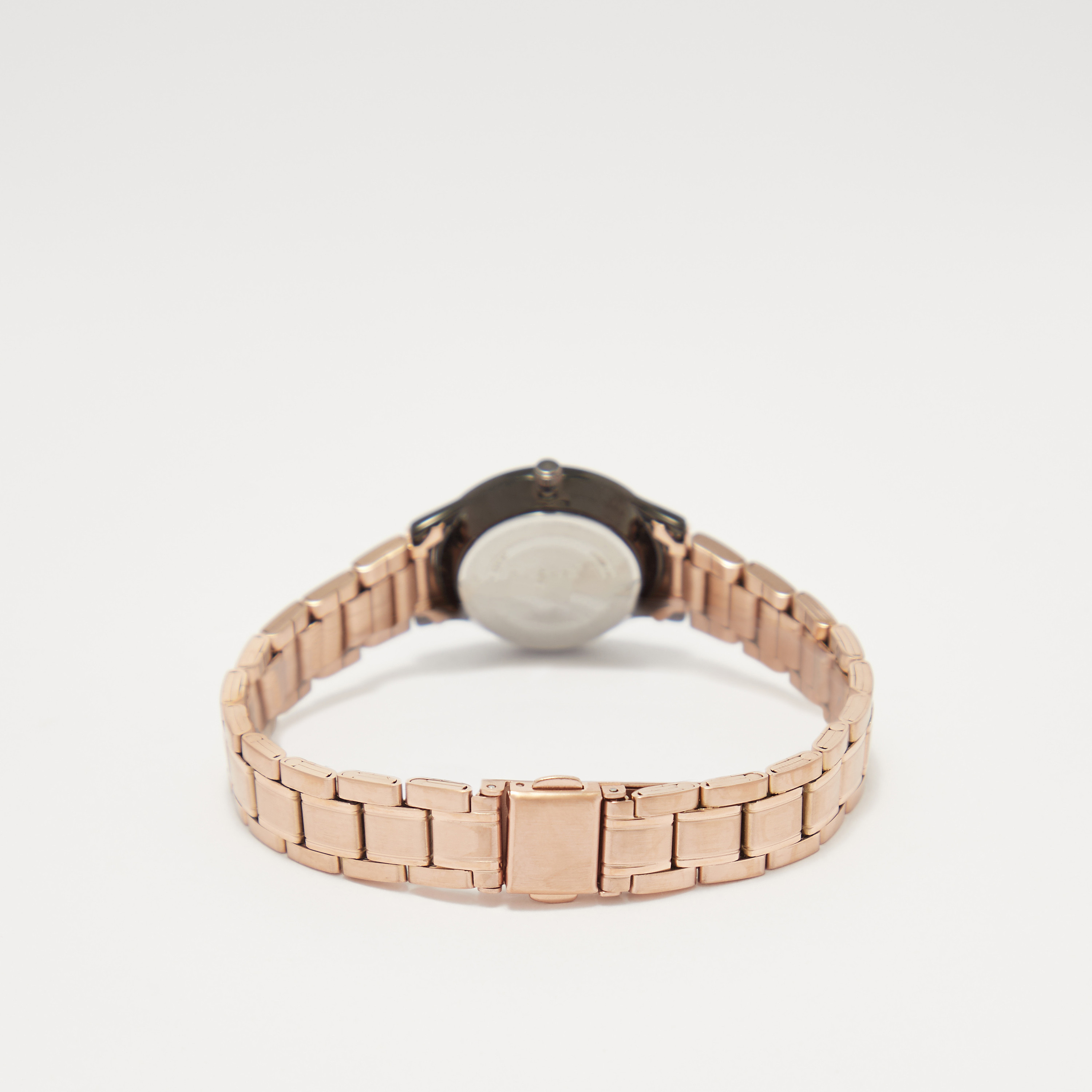 ساعة يد تناظرية ذهبية وردية للنساء من أوماكس-women-watchesandjewellery-watches-image-3