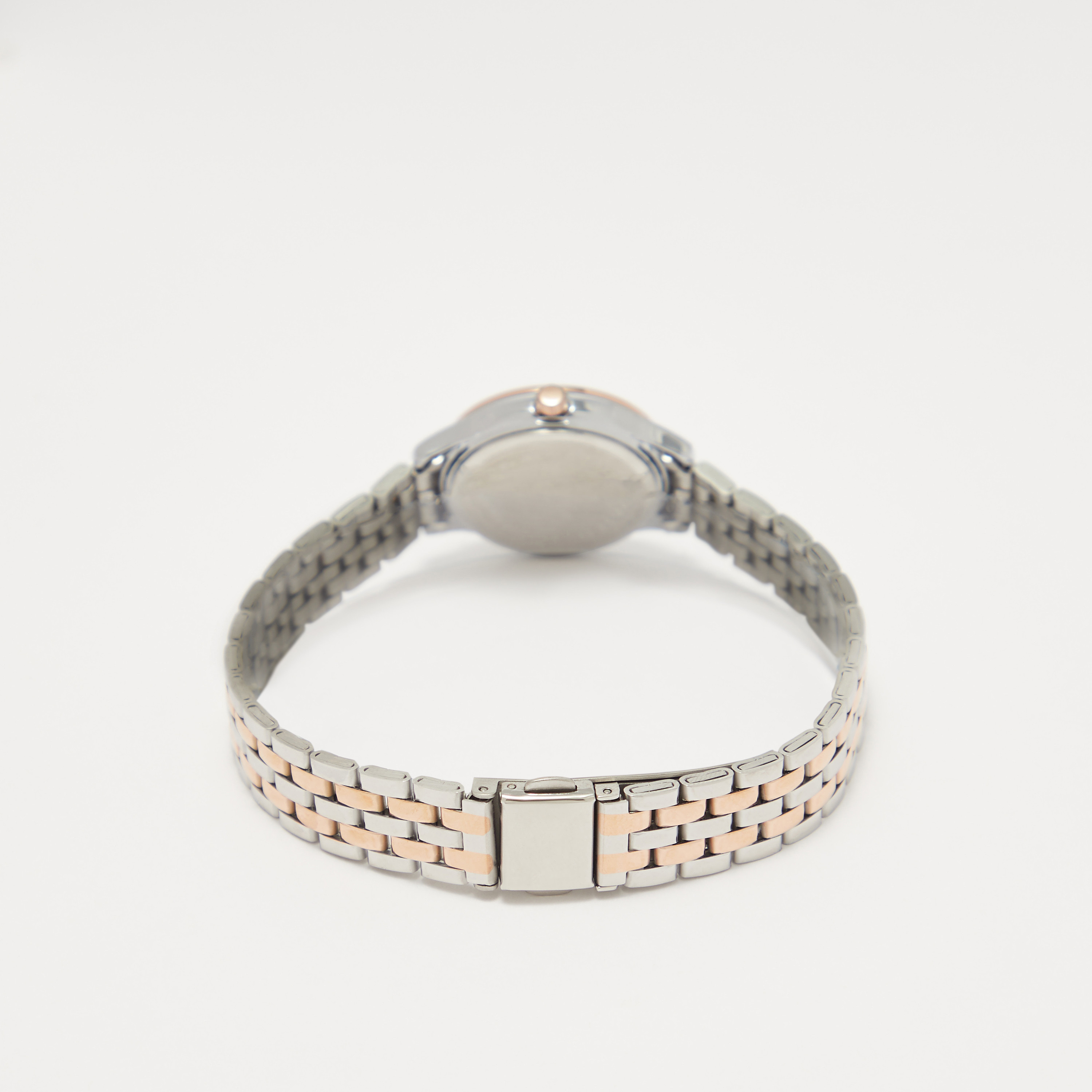 Omax Women's Silver and Gold Analog Wrist Watch-women-watchesandjewellery-watches-image-3