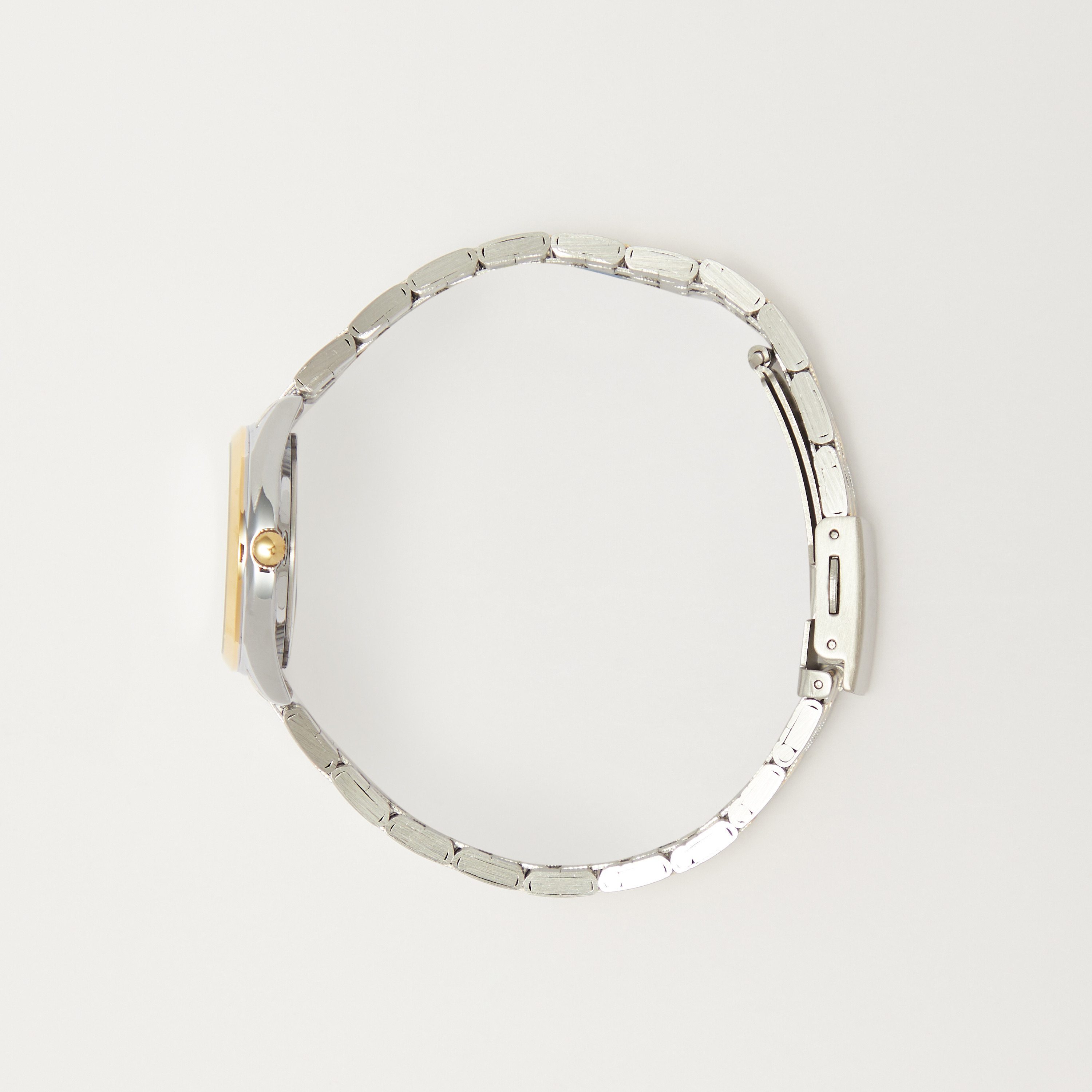 Omax Women's Silver and Gold Analog Wrist Watch-women-watchesandjewellery-watches-image-2