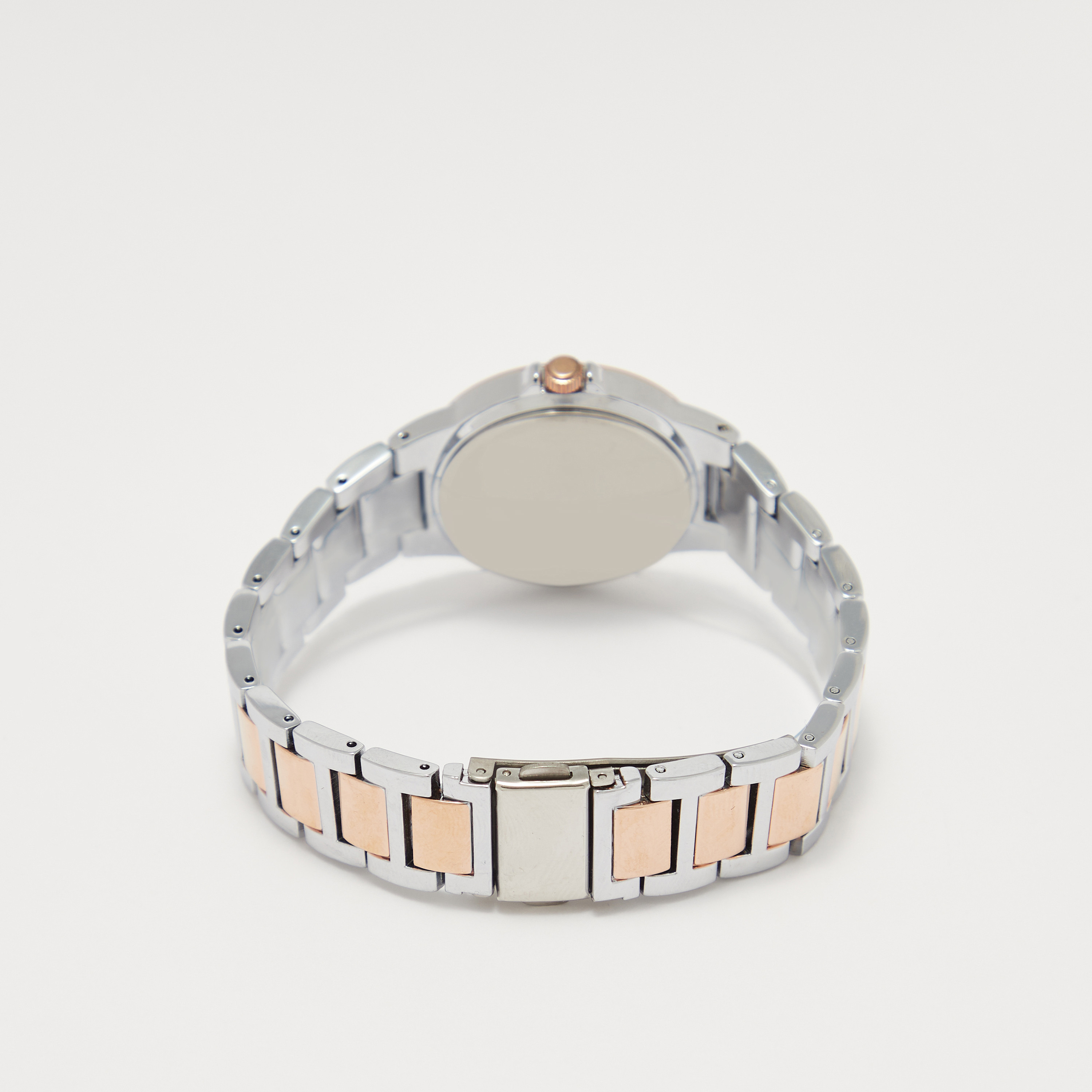 Omax Women's Silver and Gold Analog Wrist Watch-women-watchesandjewellery-watches-image-3