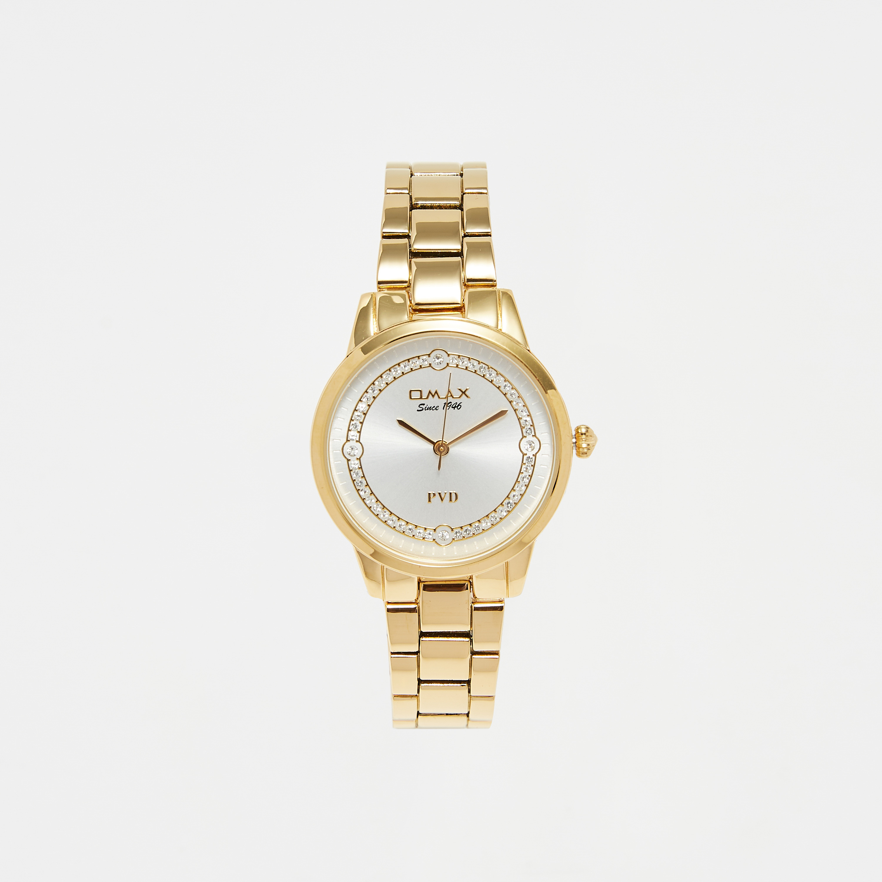 Omax Women's Gold Analog Wrist Watch | 34 MM-women-watchesandjewellery-watches-image-1
