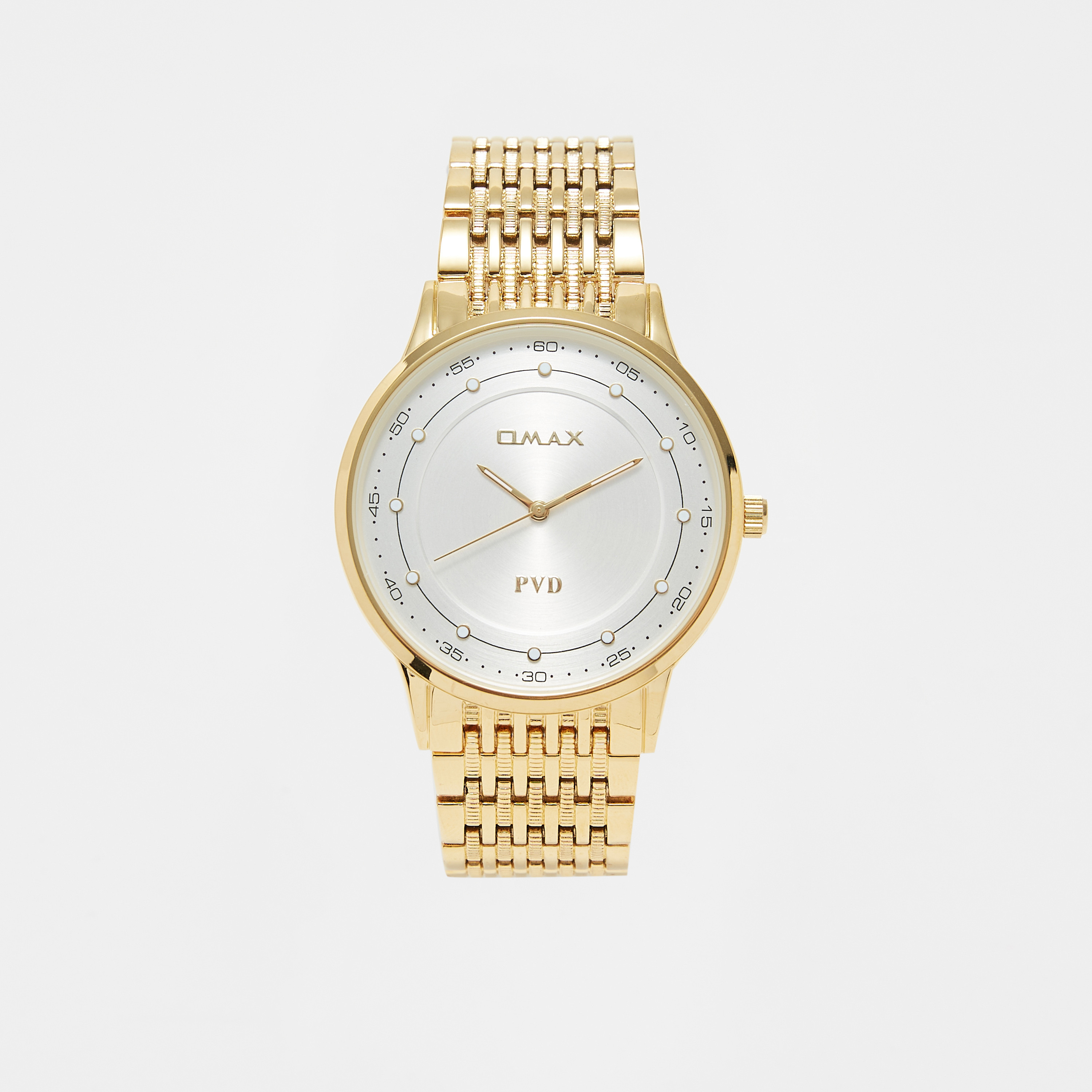 ساعة يد تناظرية ذهبية للرجال من أوماكس-men-watchesandjewellery-watches-image-1